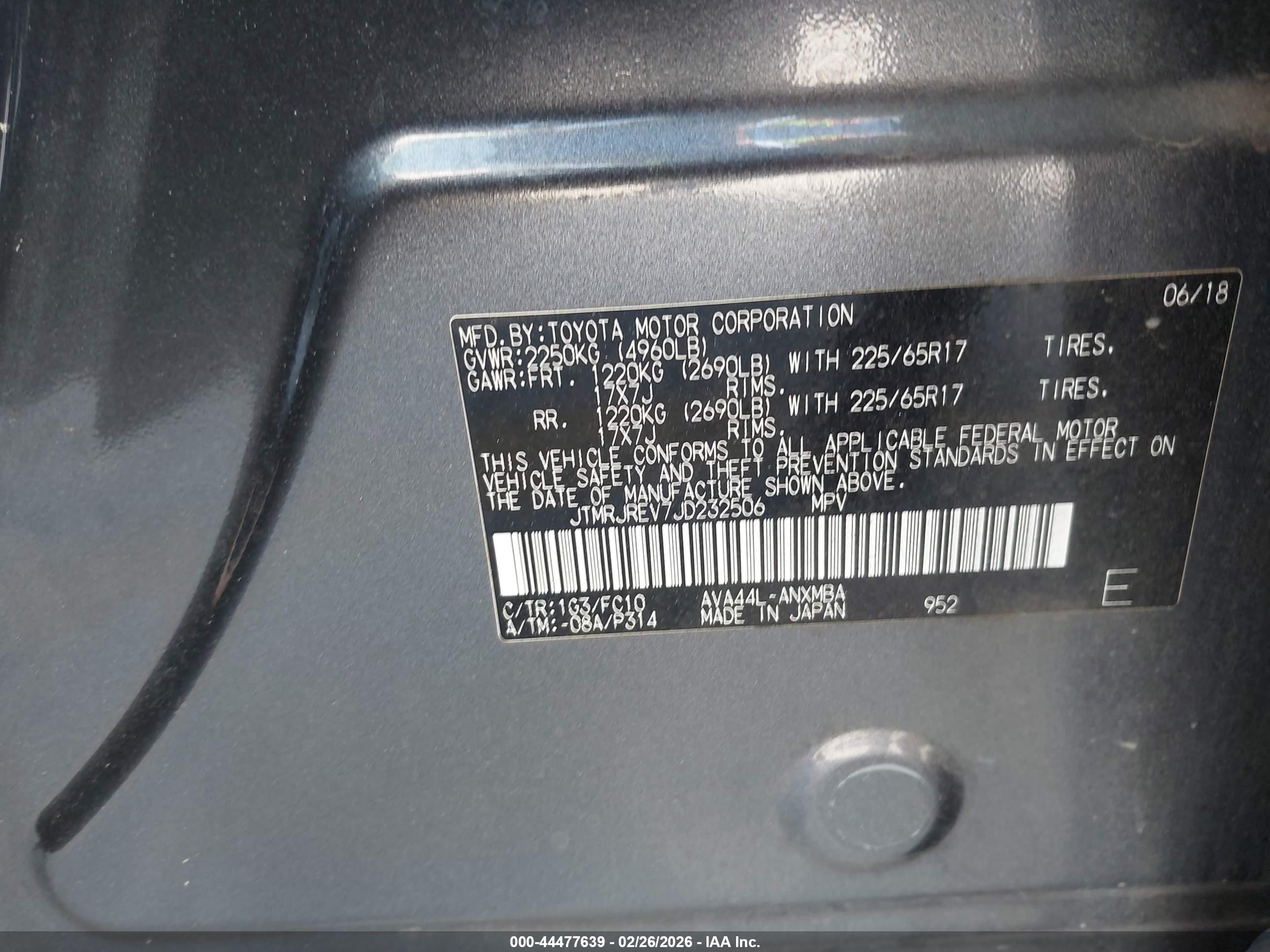TOYOTA RAV4 image 9