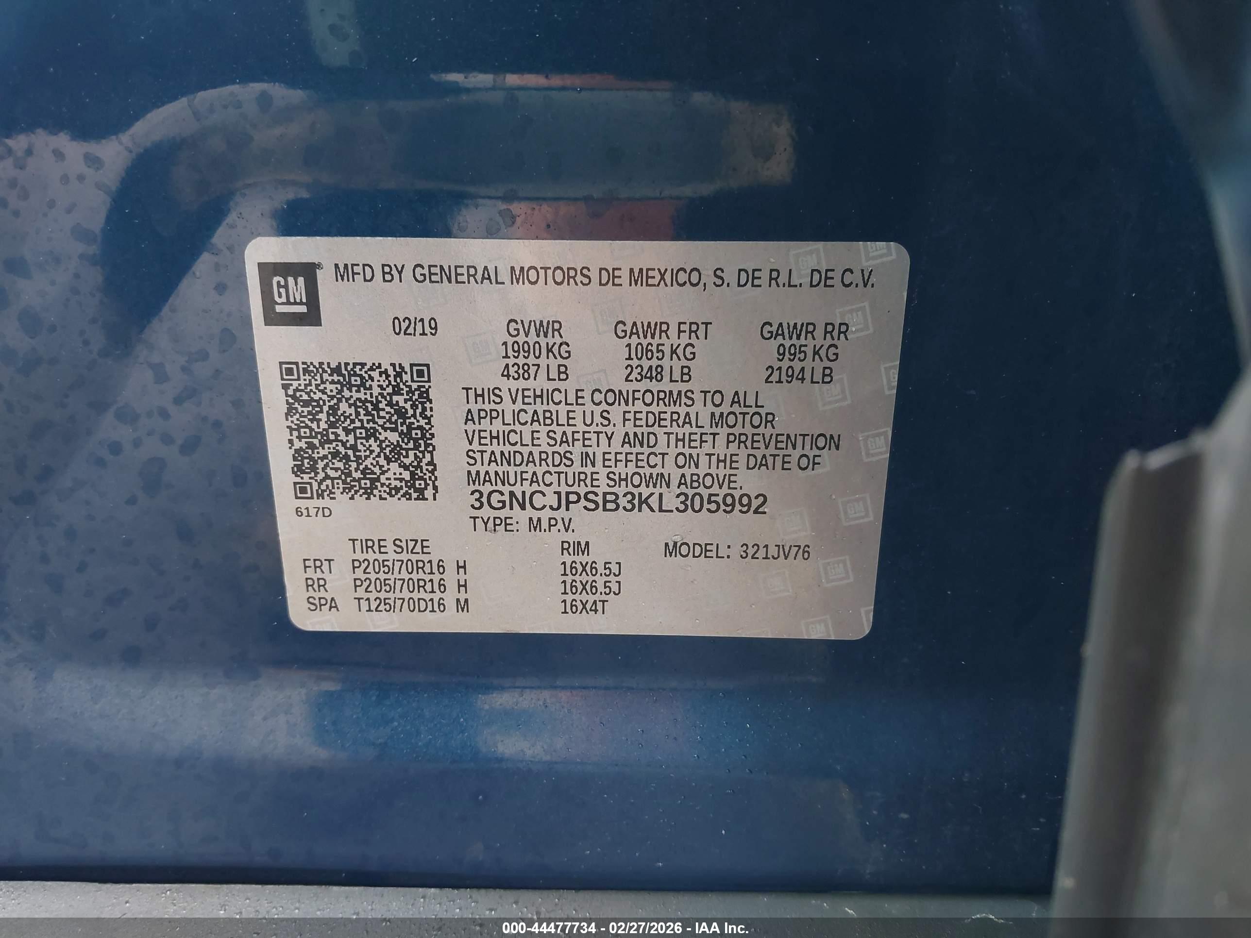 CHEVROLET TRAX image 9