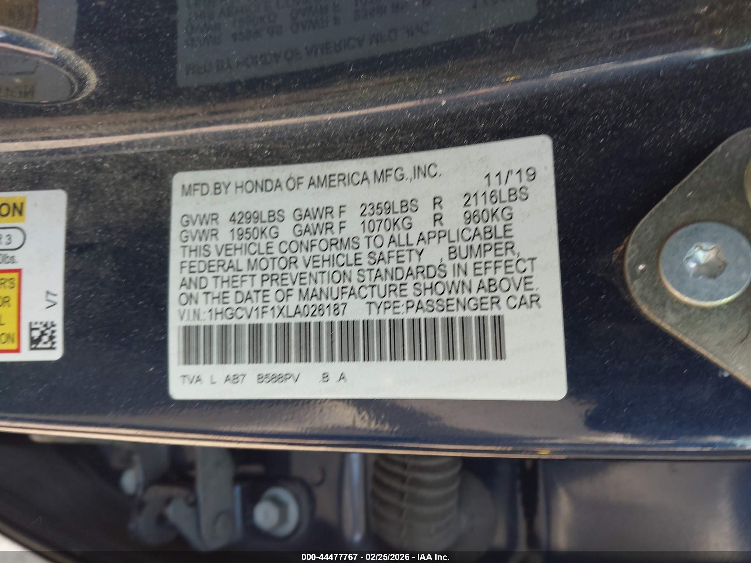 HONDA ACCORD image 9