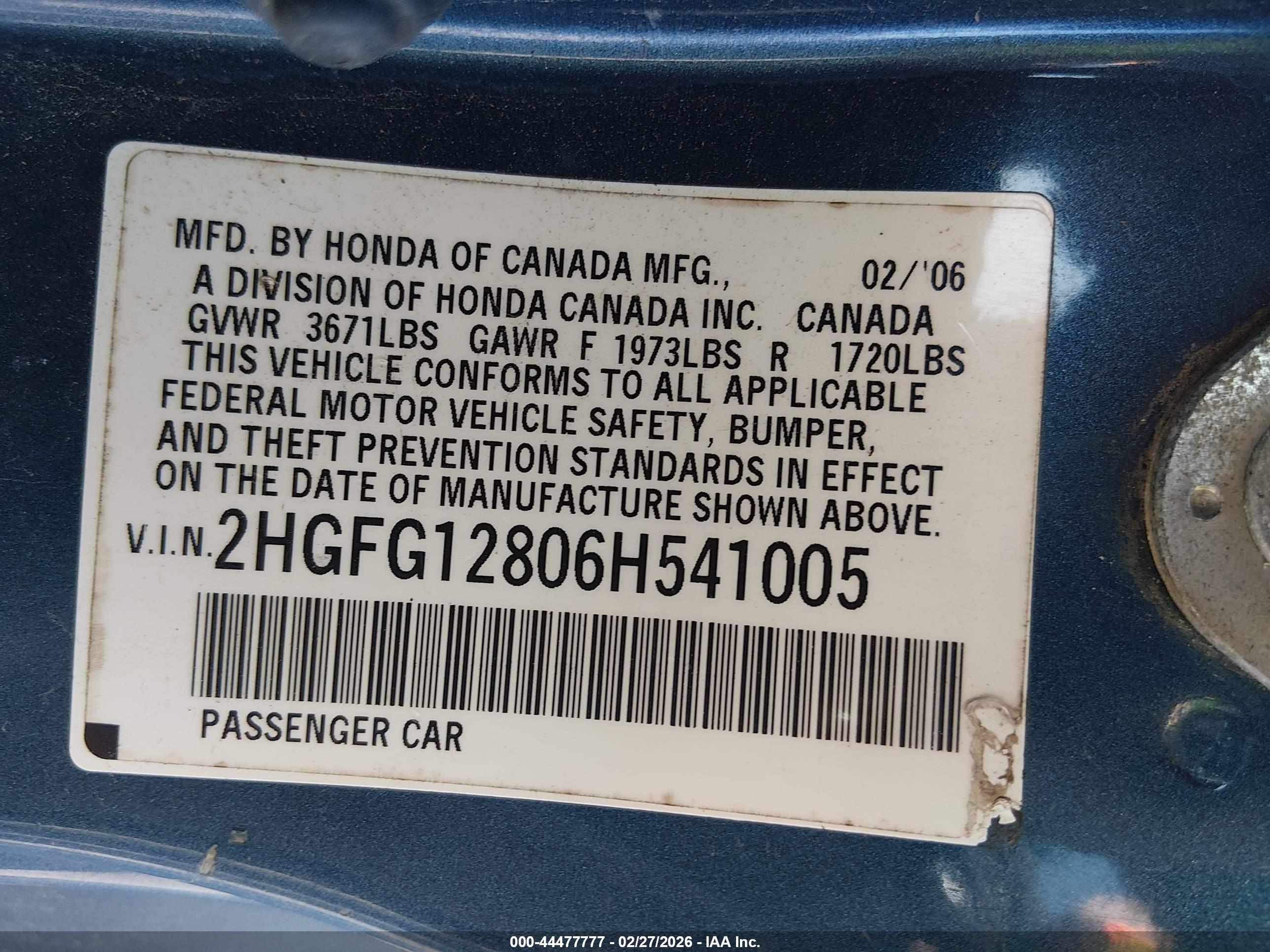 HONDA CIVIC image 9
