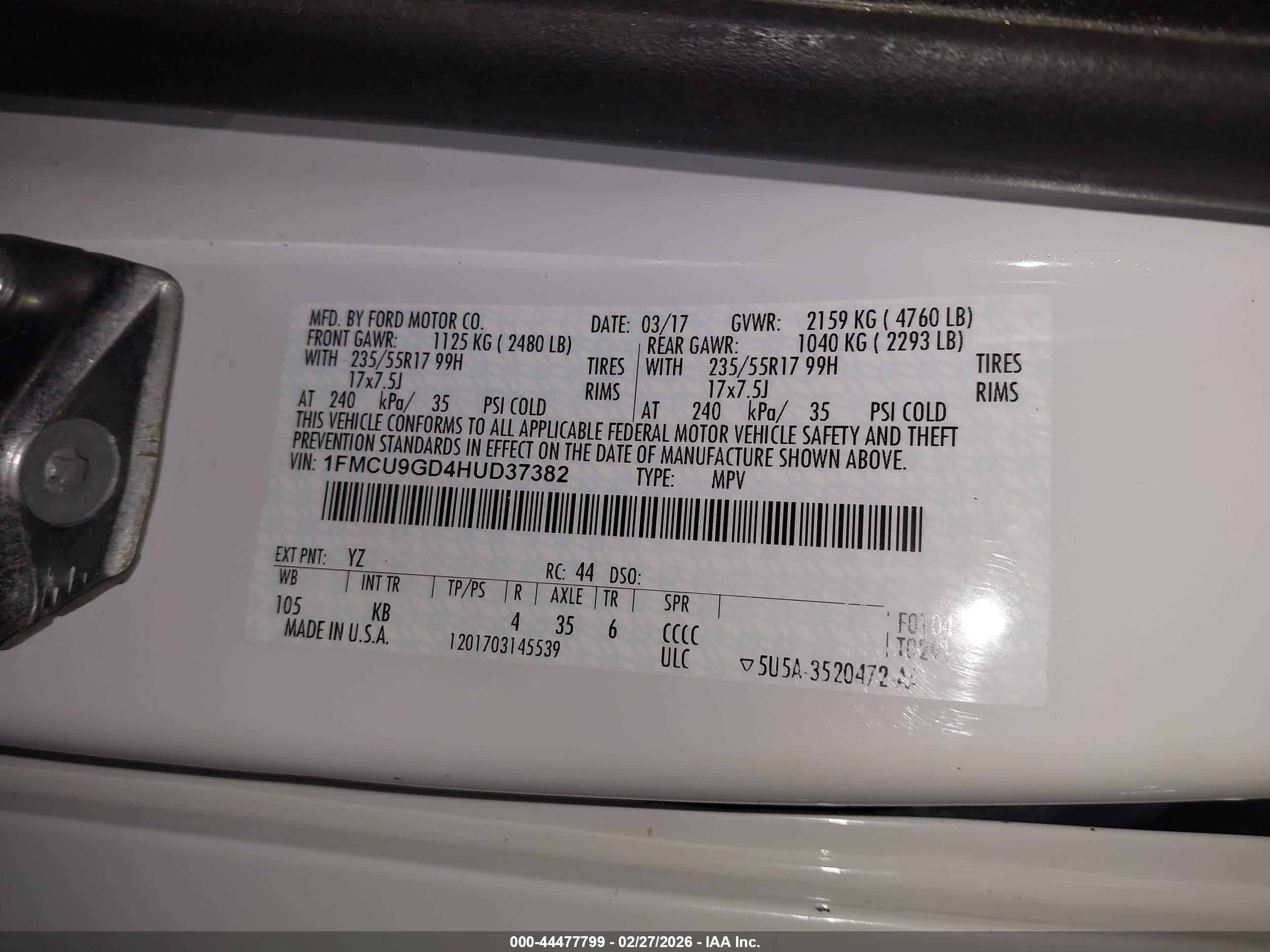 FORD ESCAPE image 9