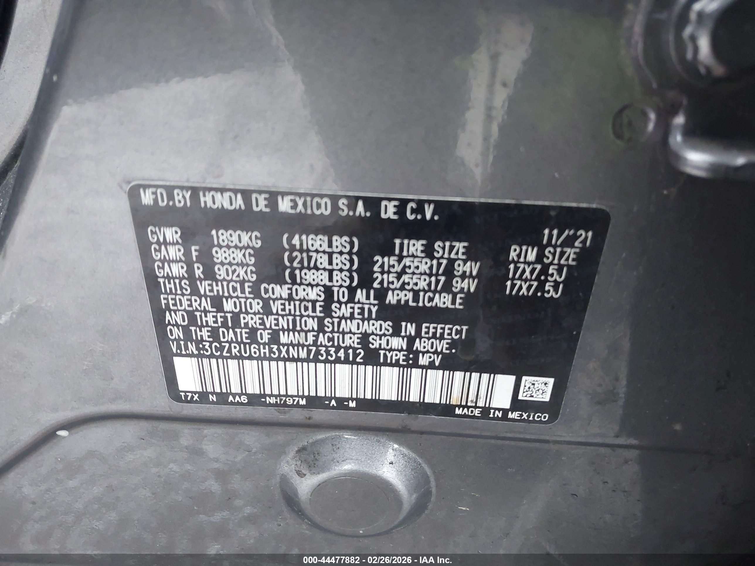 HONDA HR-V image 9