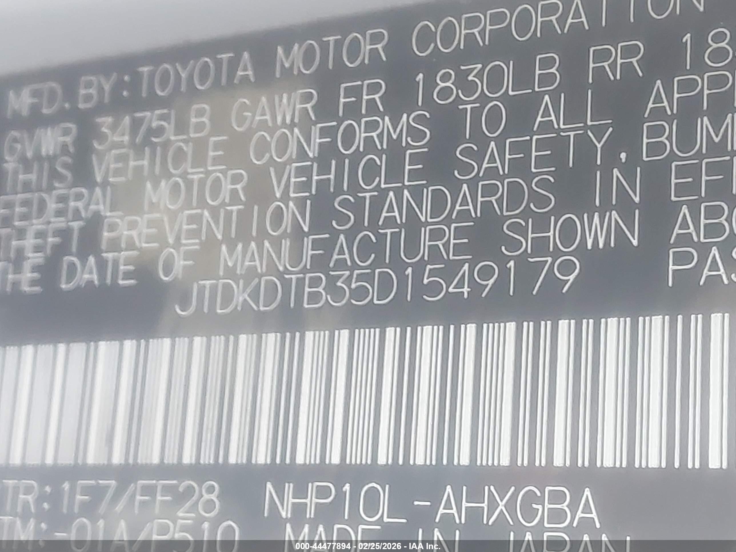 TOYOTA PRIUS image 9