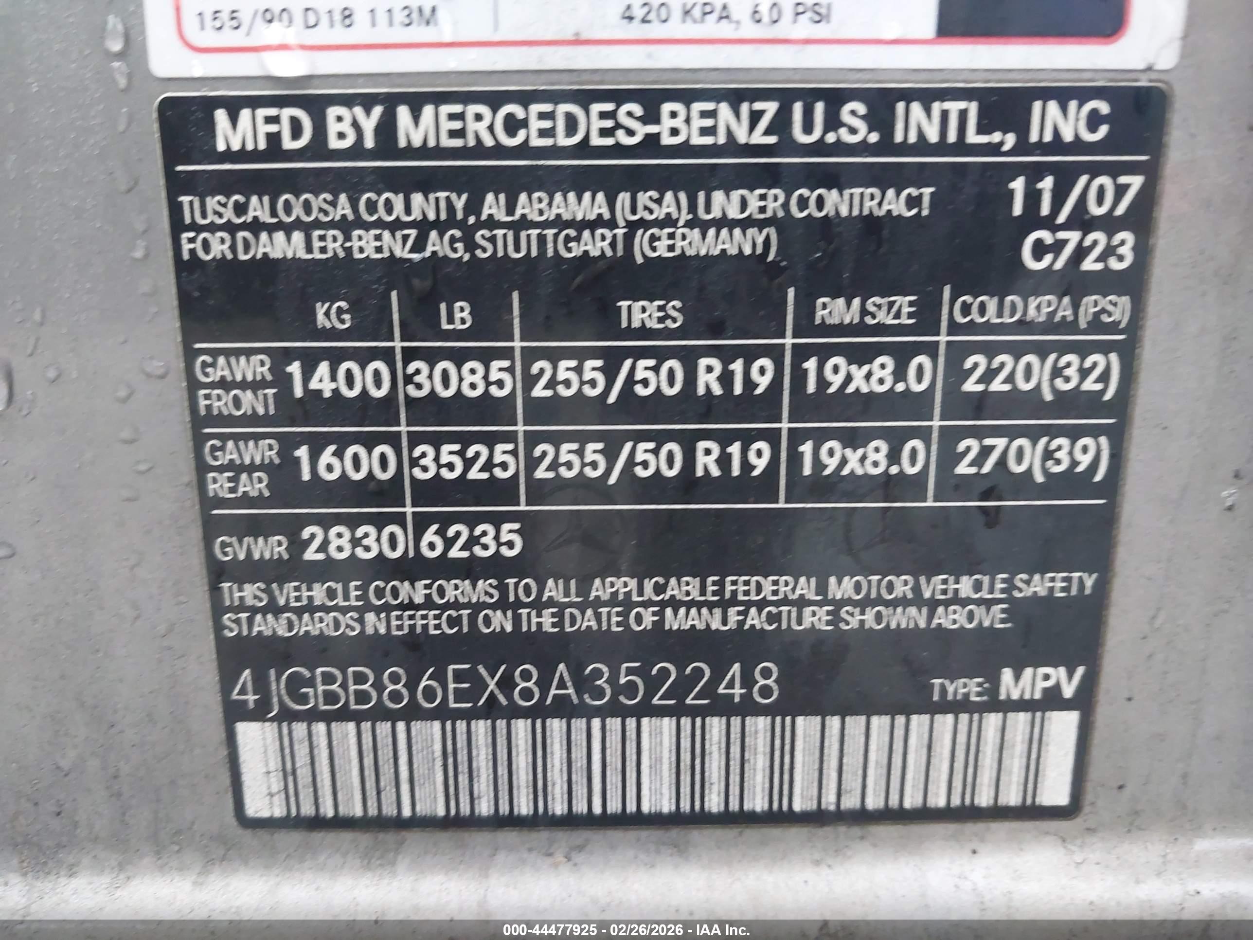 MERCEDES-BENZ ML image 9