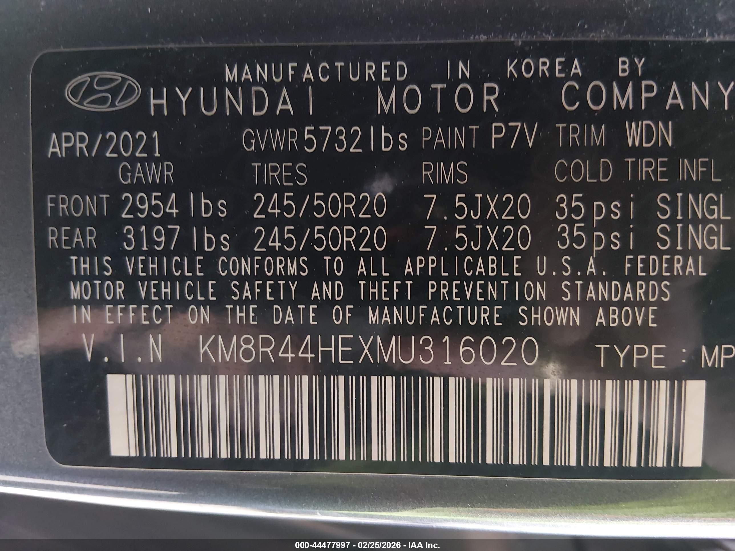 HYUNDAI PALISADE image 9