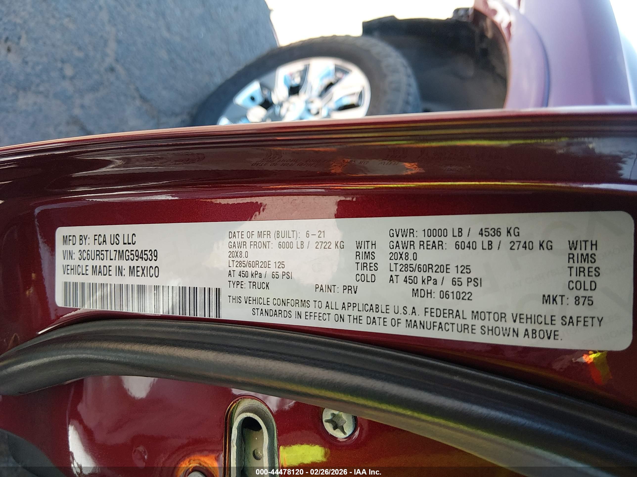 RAM 2500 image 9