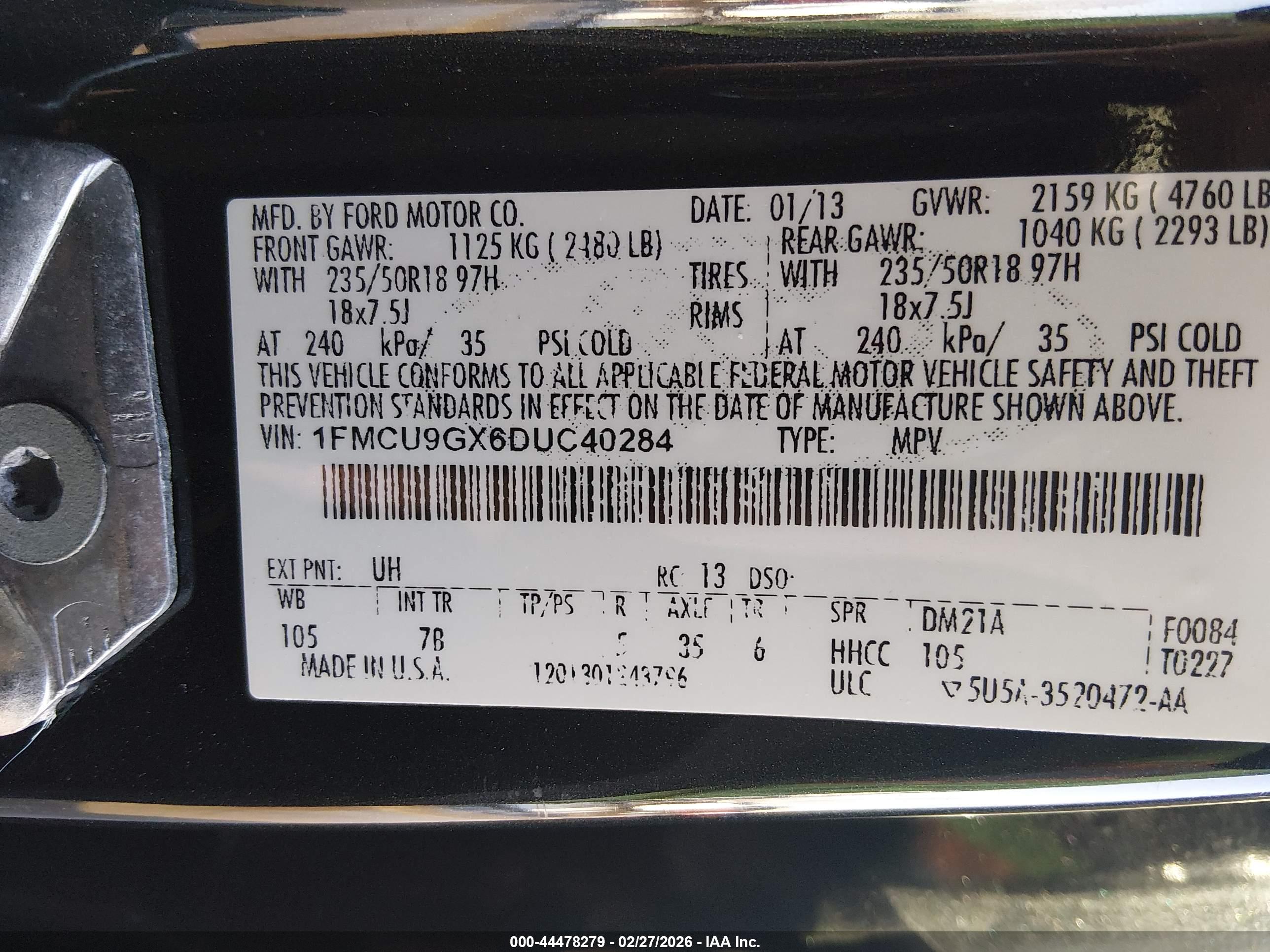 FORD ESCAPE image 9