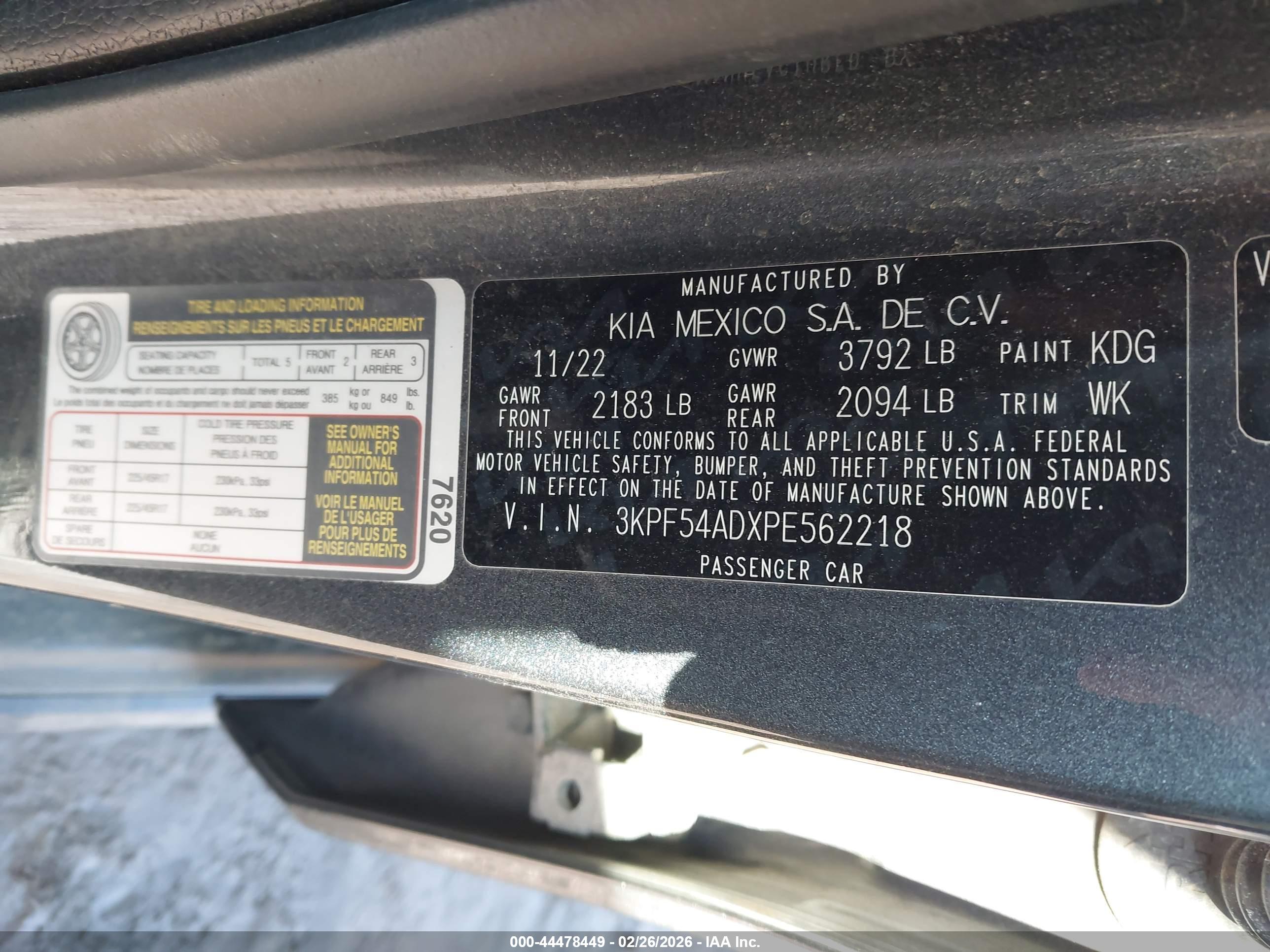 KIA FORTE image 9