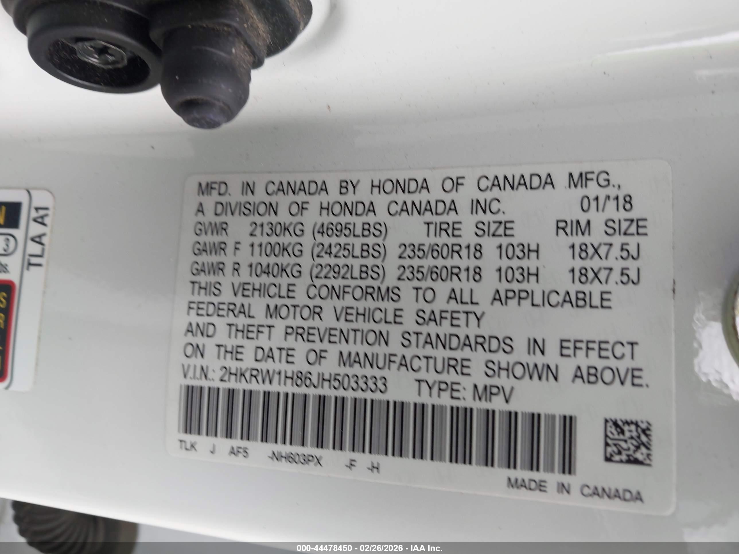 HONDA CR-V image 9