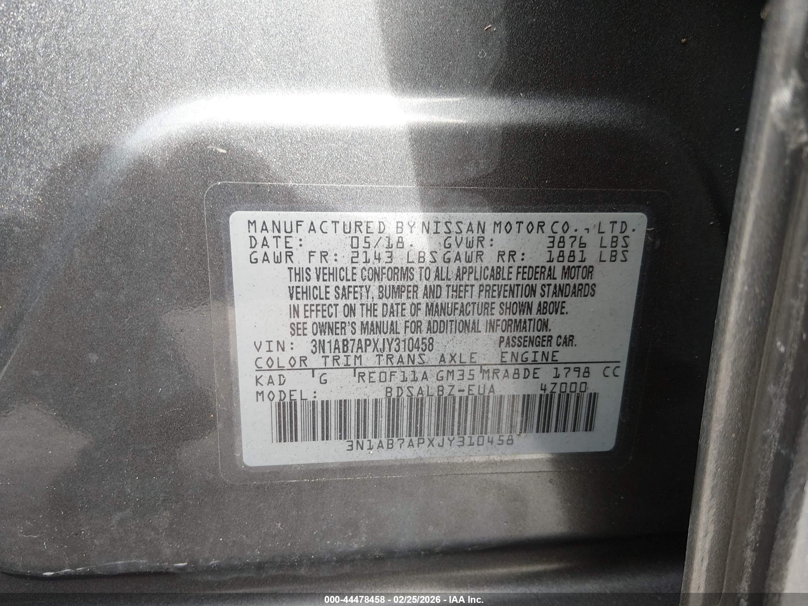 NISSAN SENTRA image 9