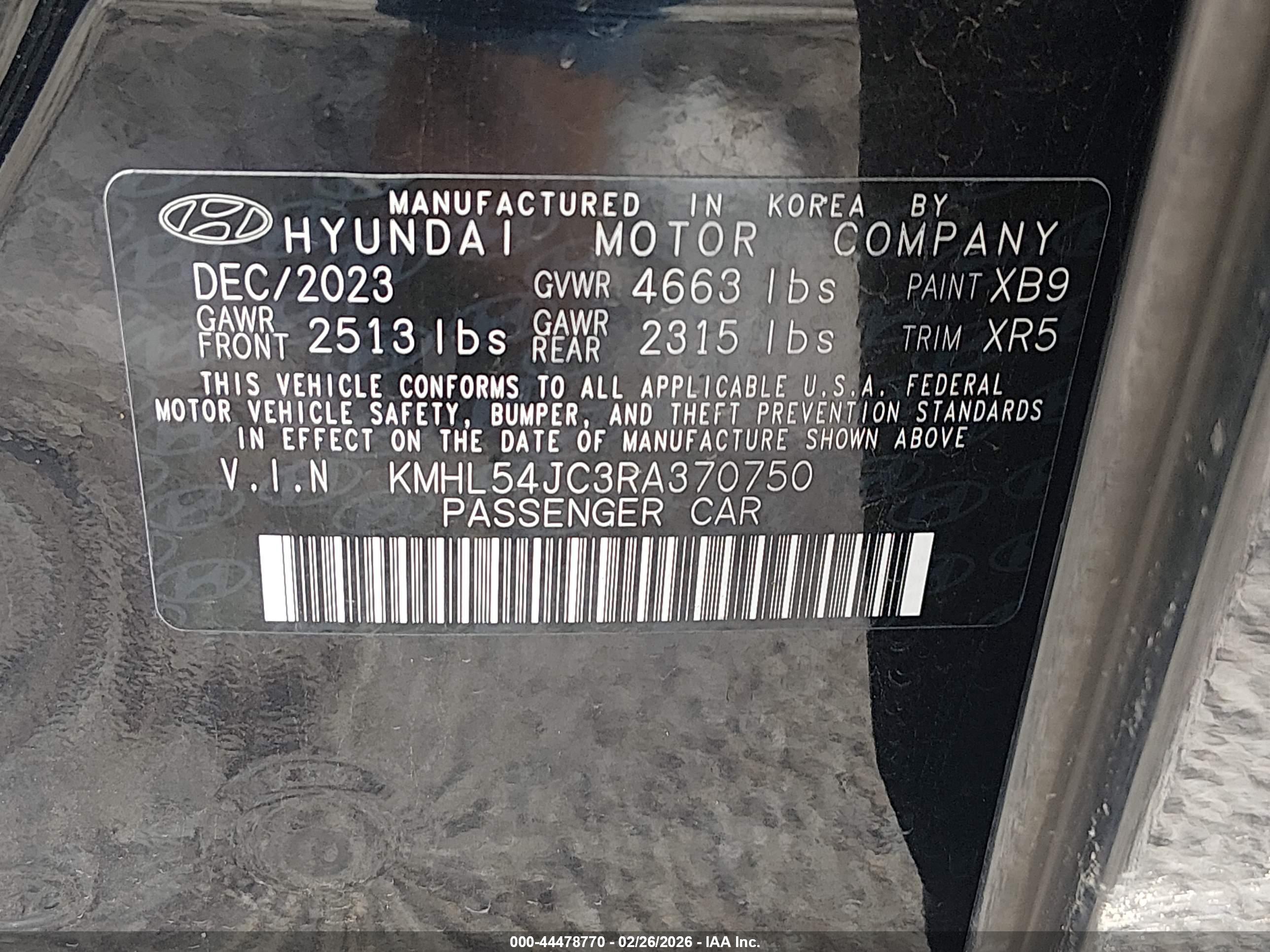 HYUNDAI SONATA image 9