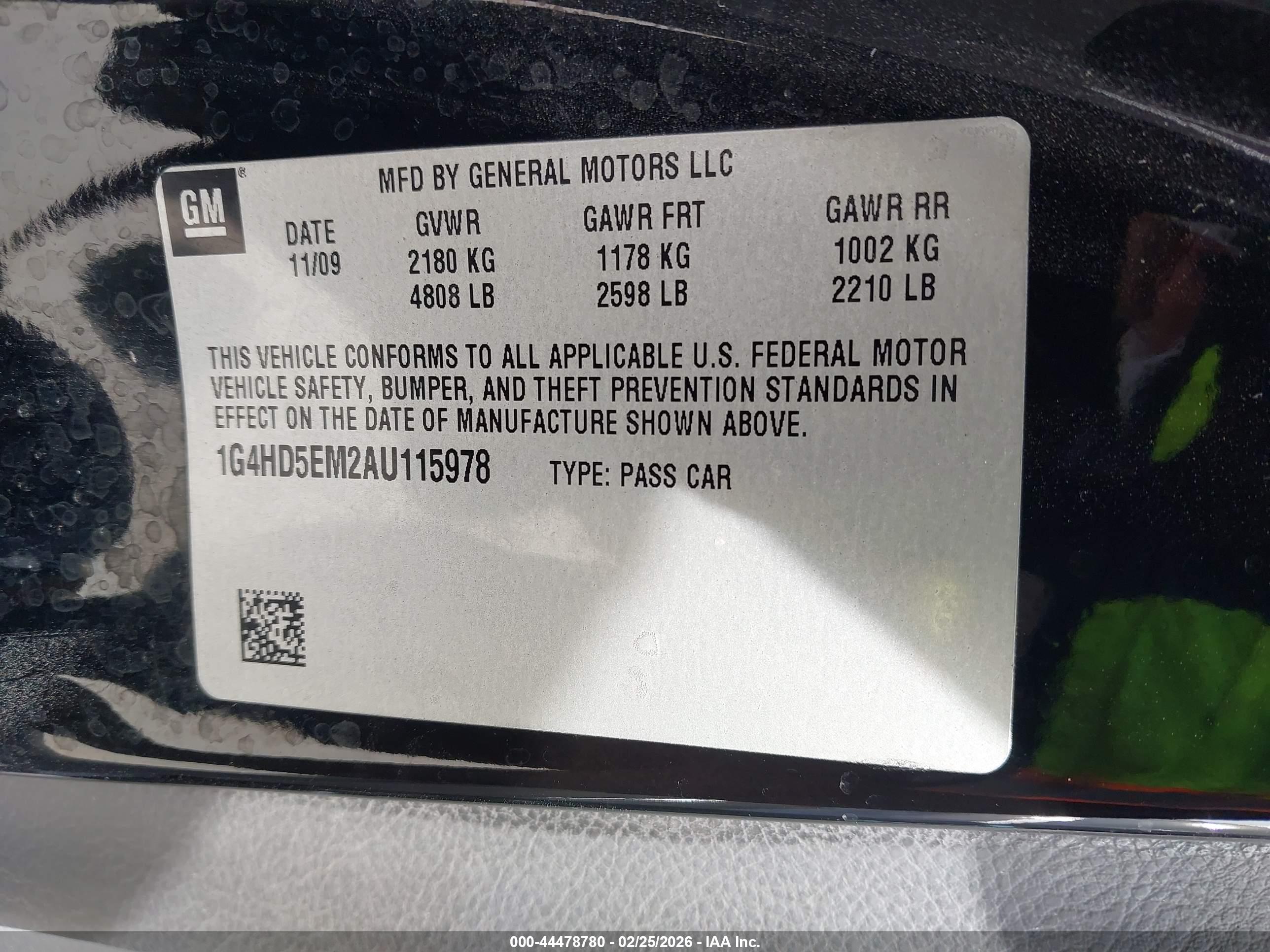 BUICK LUCERNE image 9