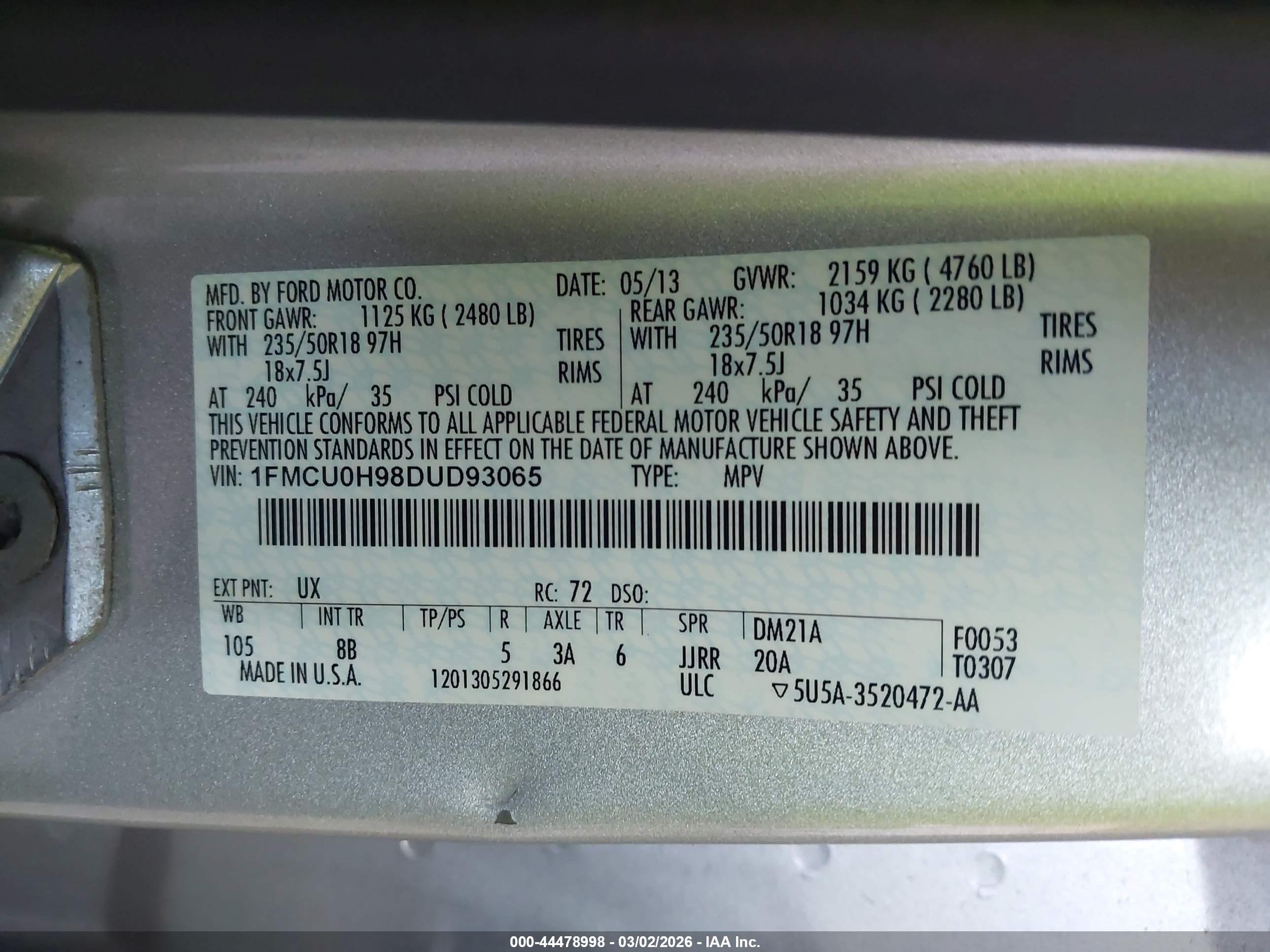 FORD ESCAPE image 9