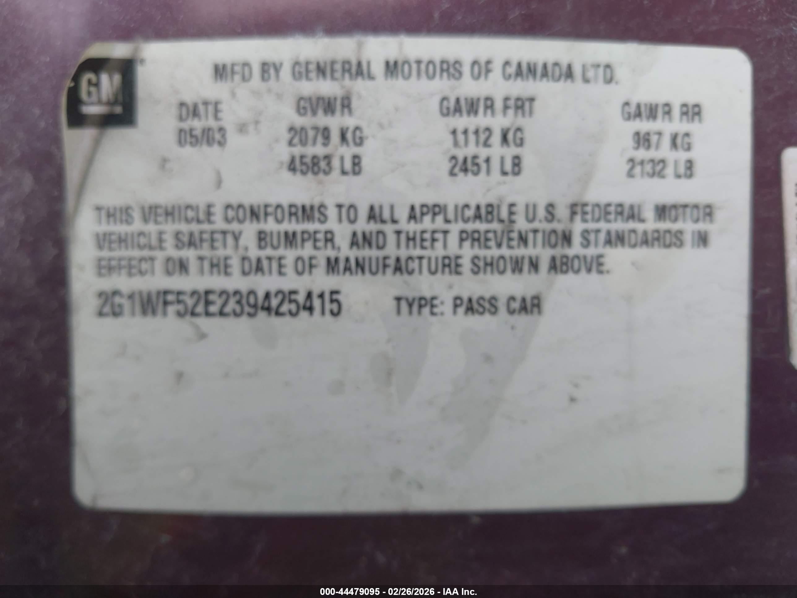 CHEVROLET IMPALA image 9