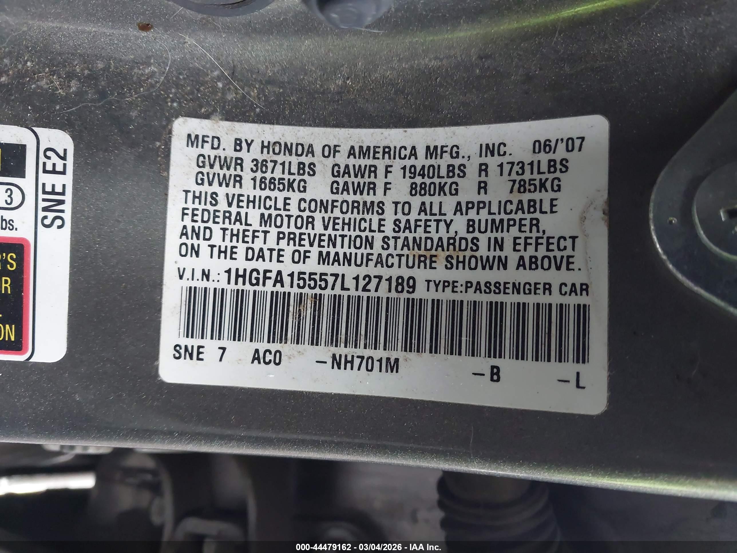 HONDA CIVIC image 9