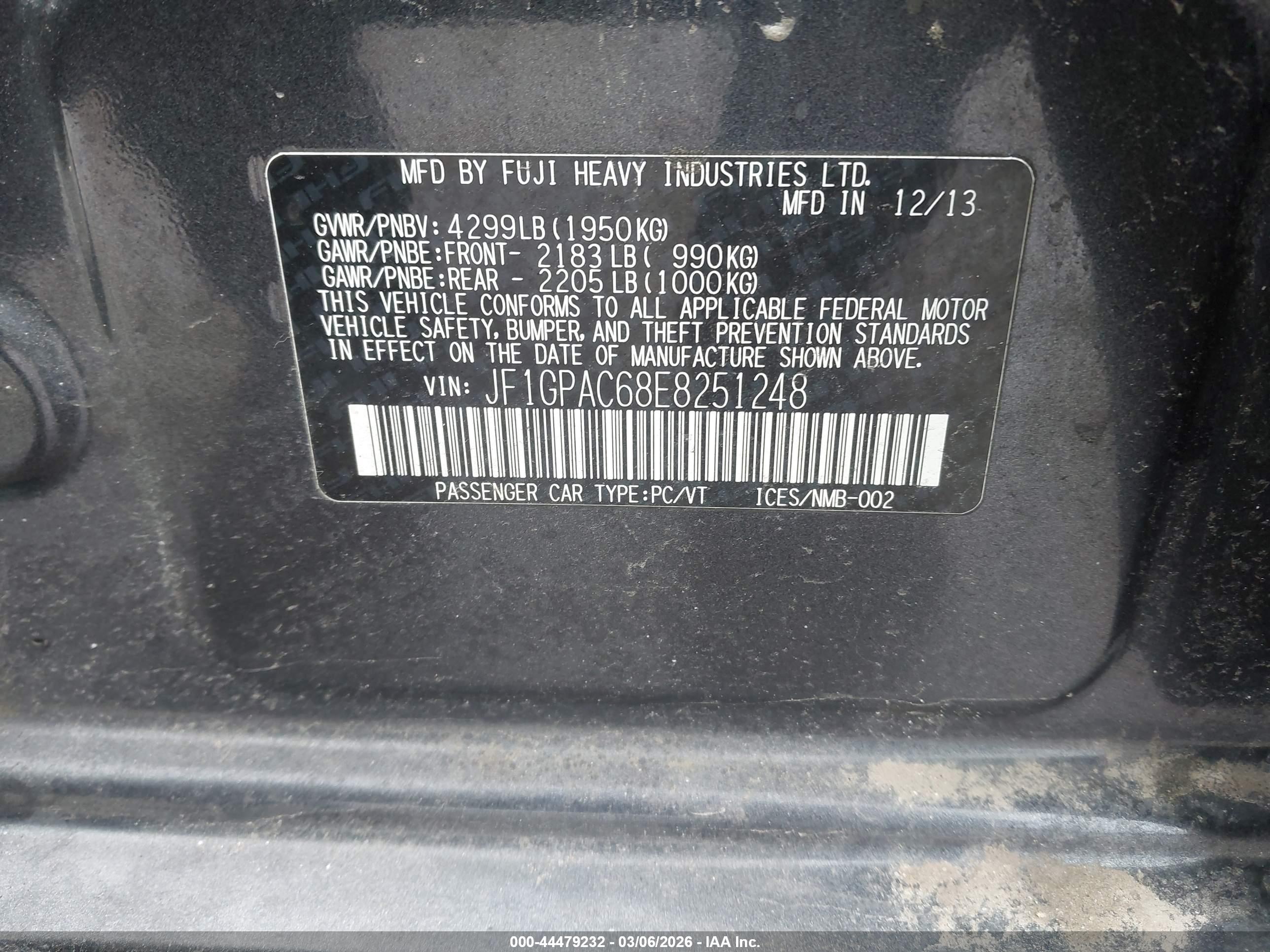 SUBARU IMPREZA image 9