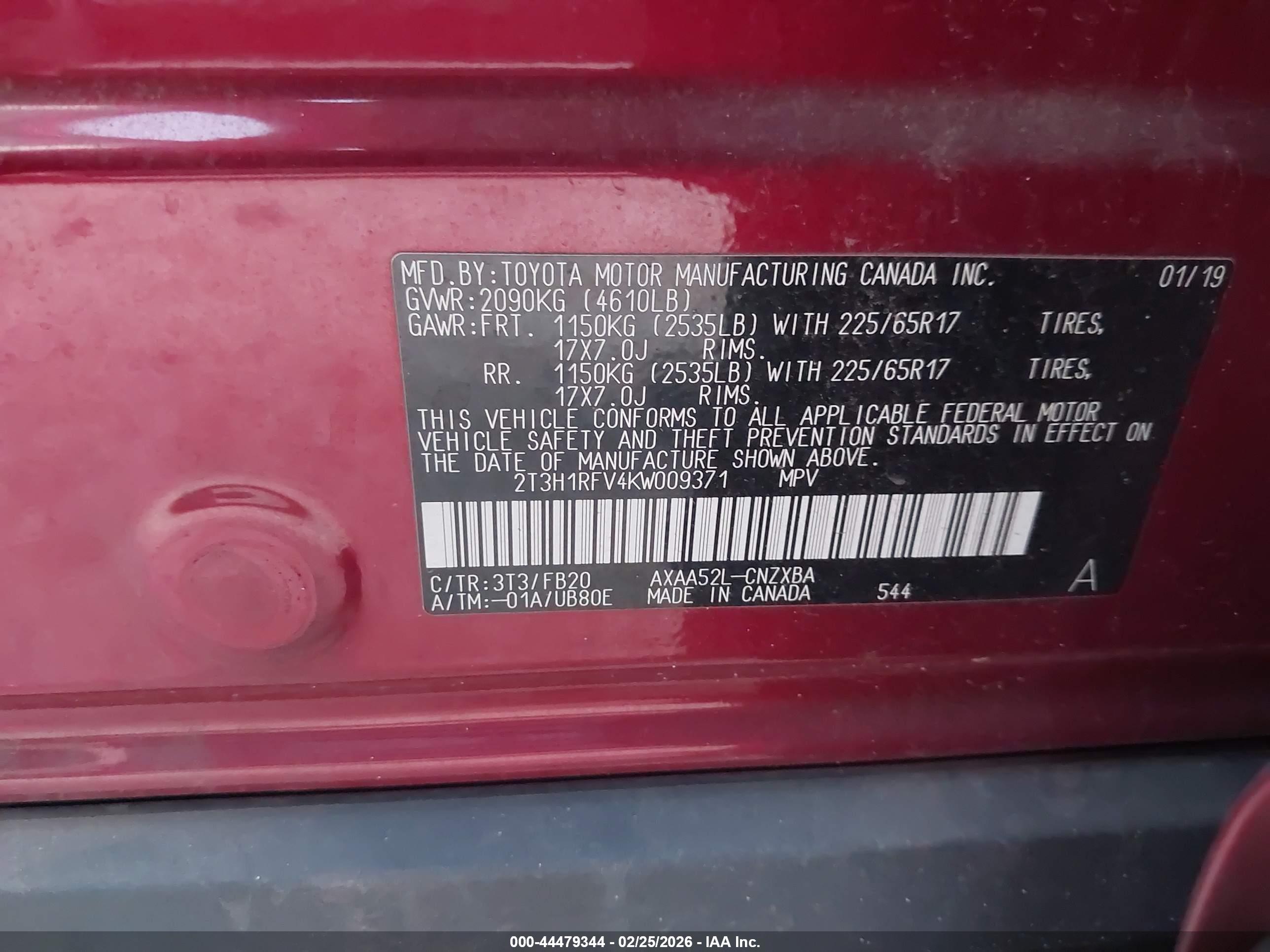 TOYOTA RAV4 image 9