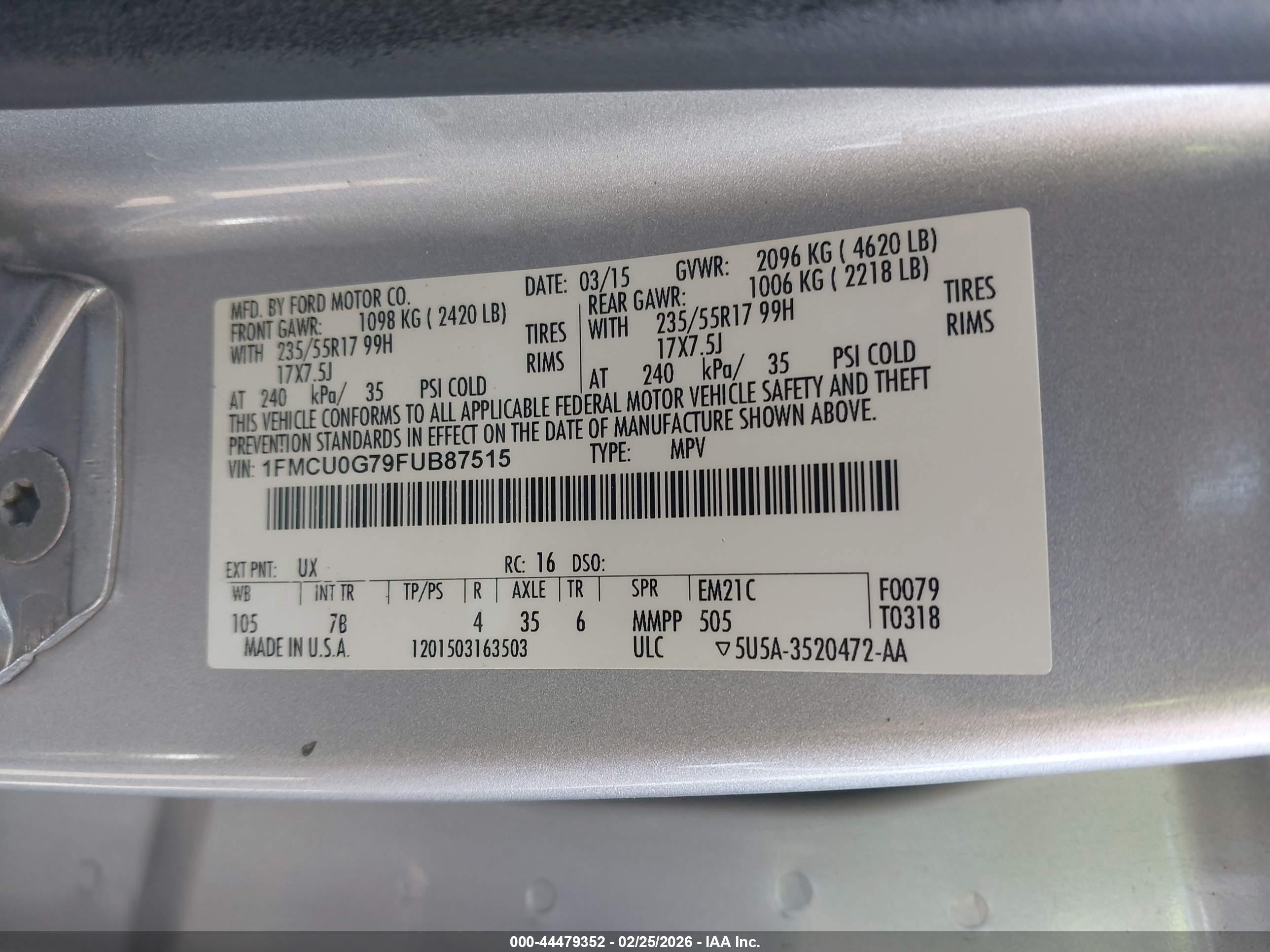 FORD ESCAPE image 9