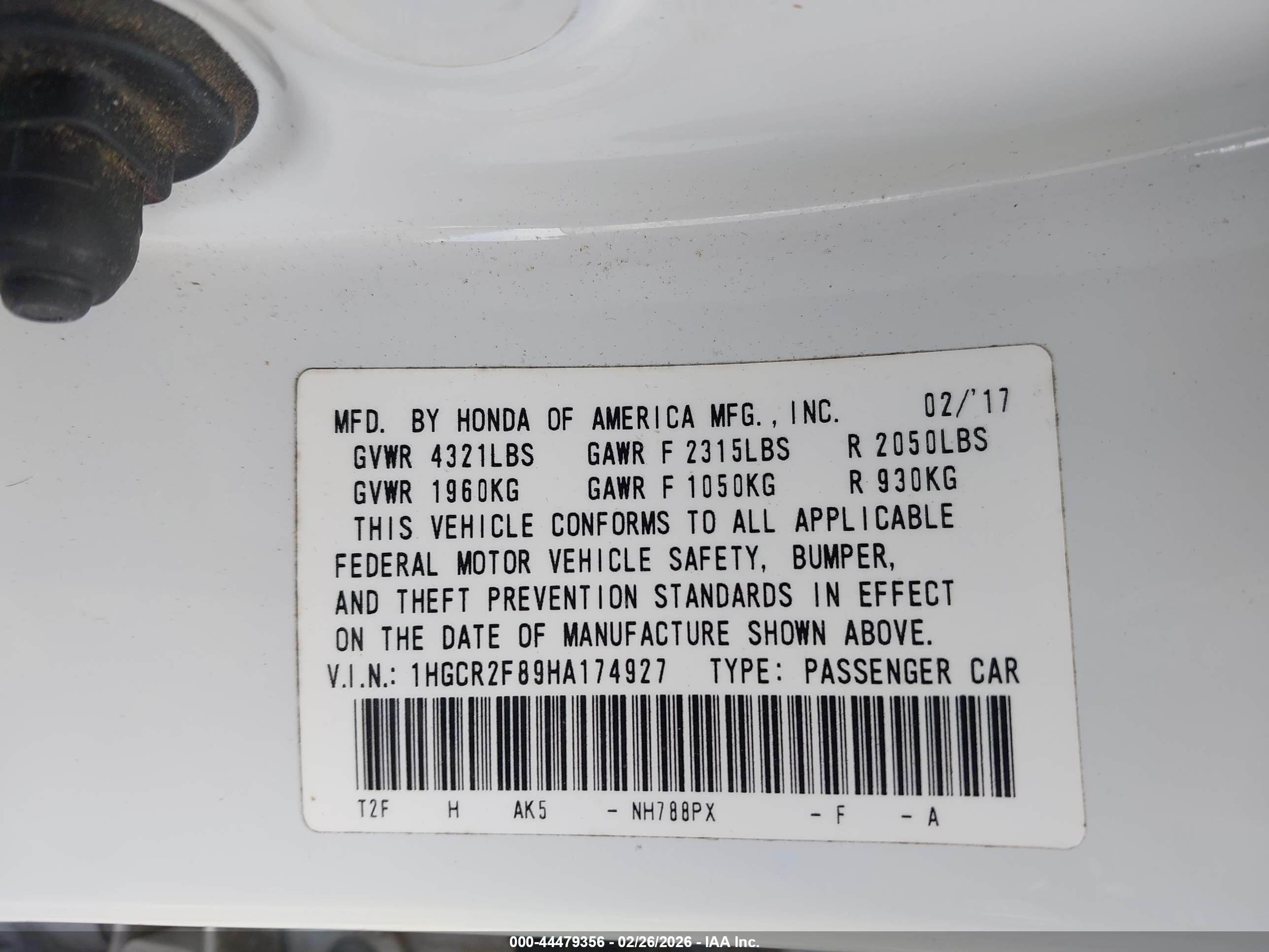 HONDA ACCORD image 9