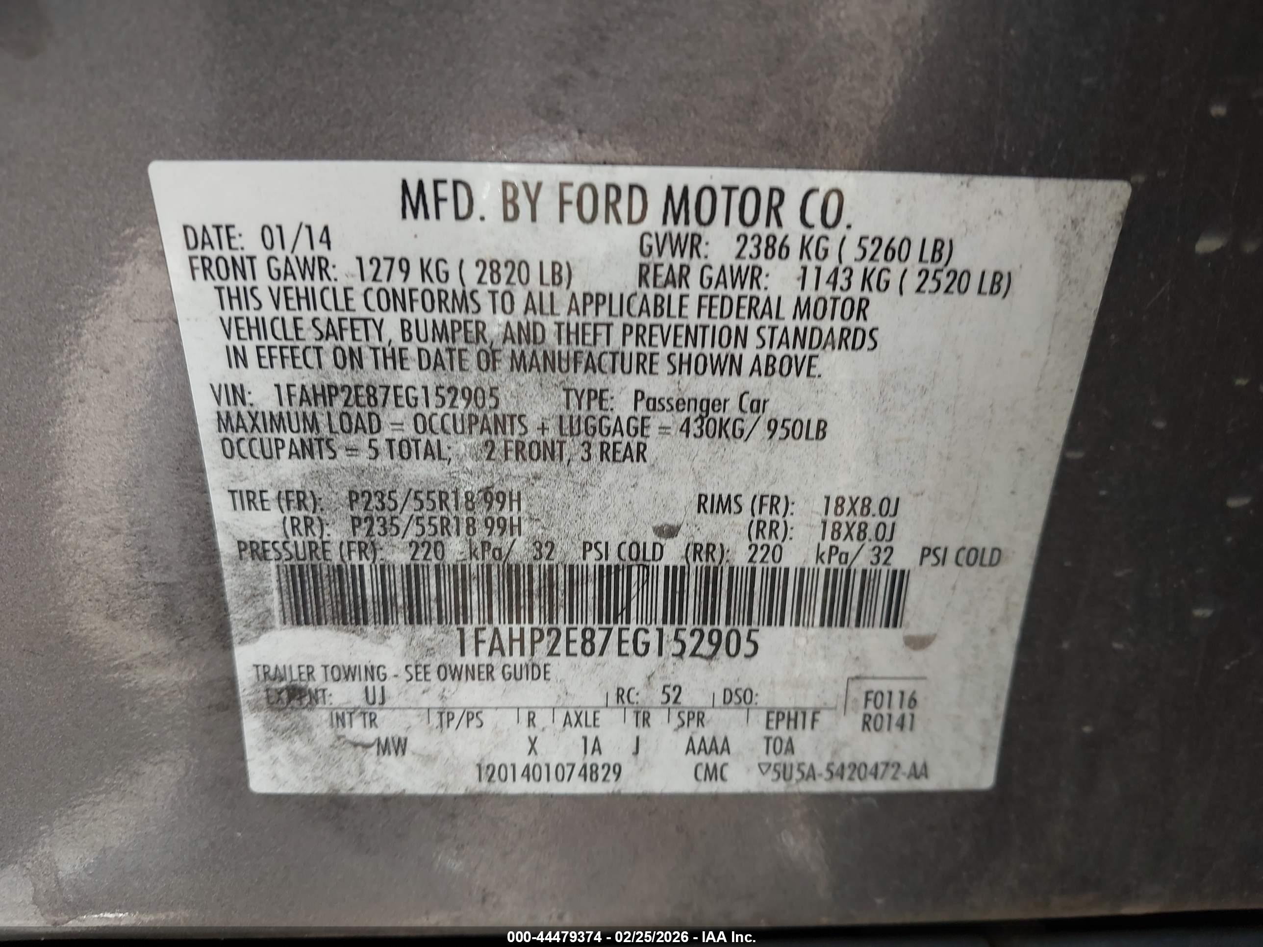 FORD TAURUS image 9