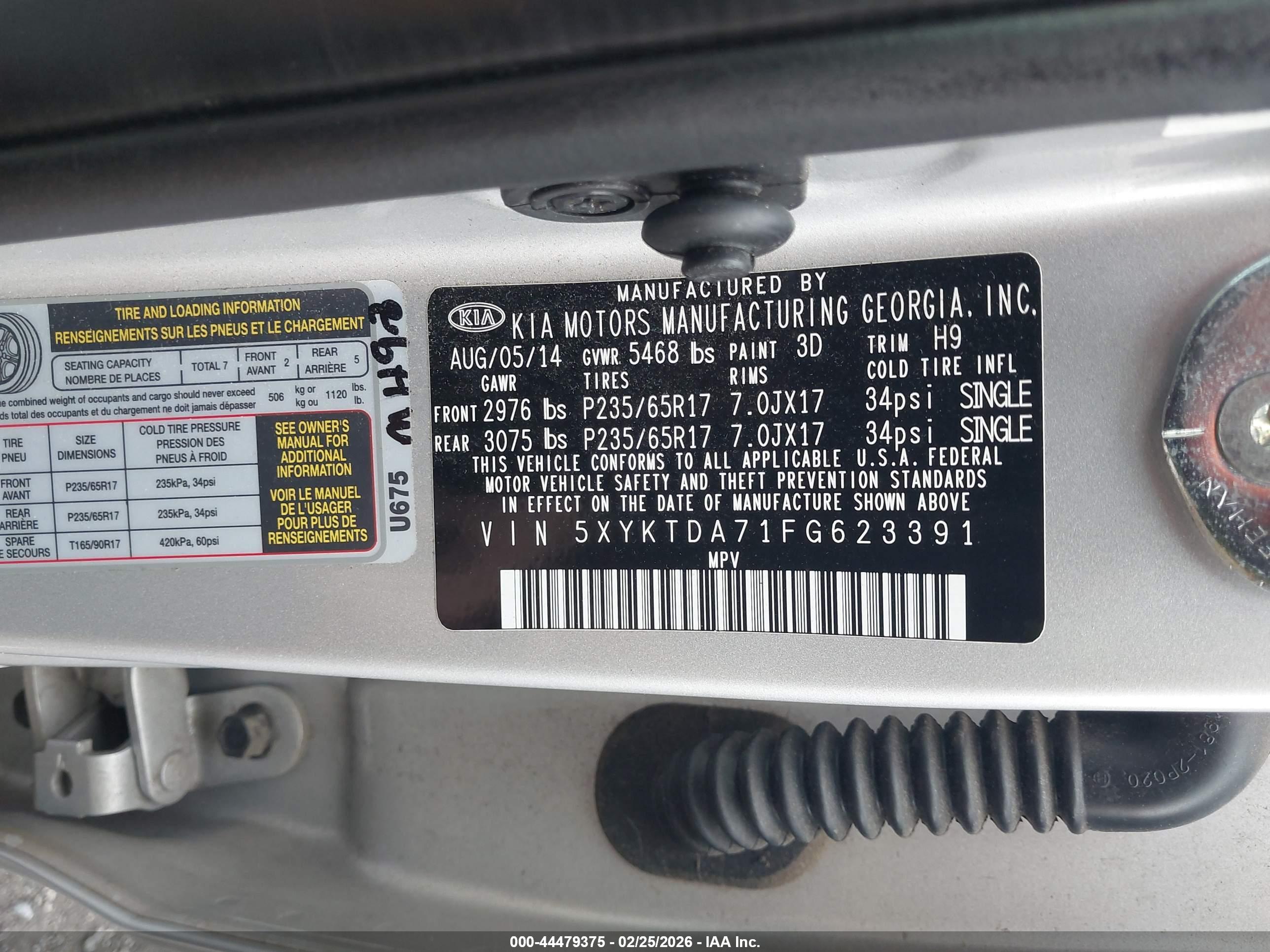 KIA SORENTO image 9