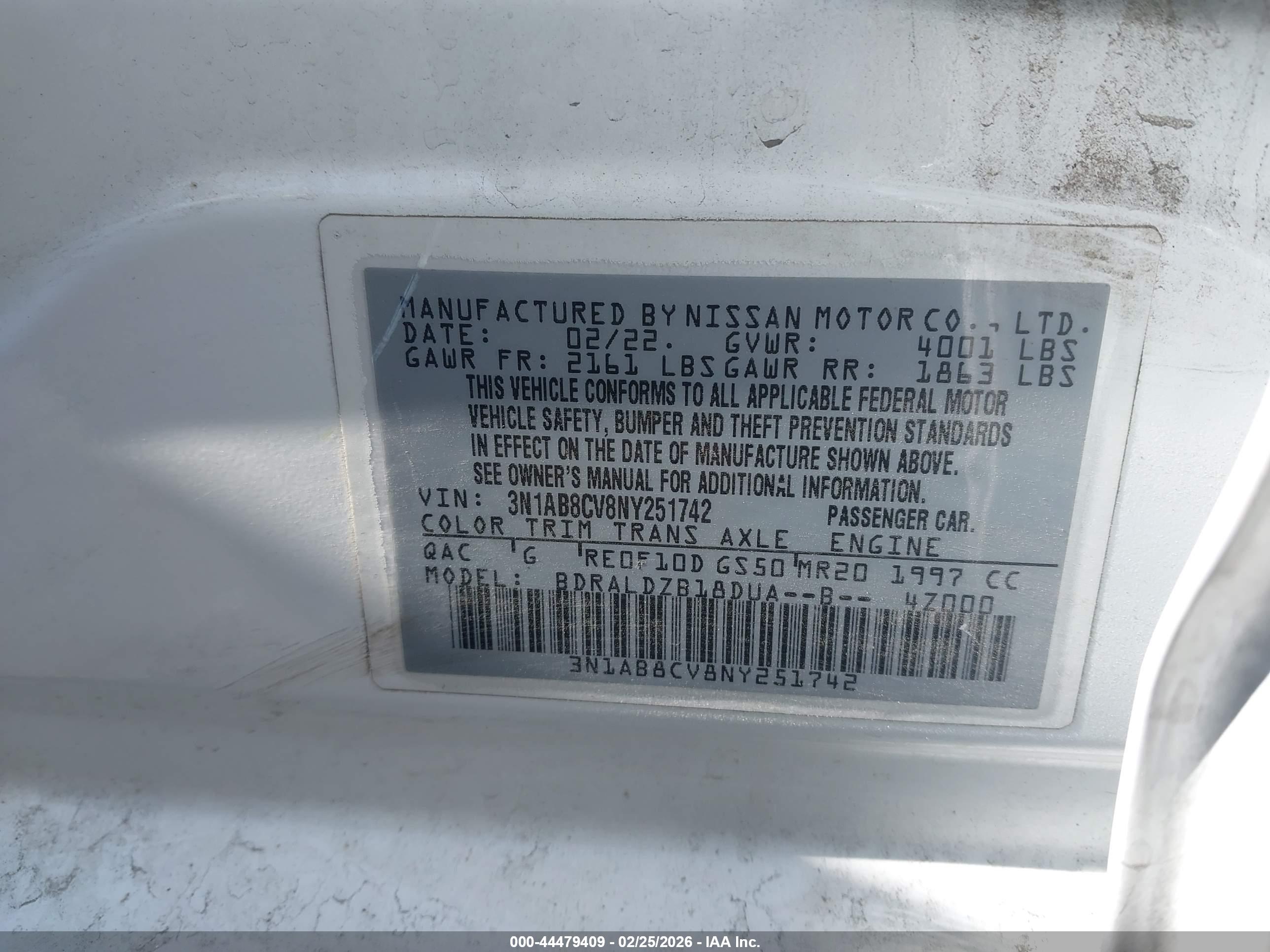 NISSAN SENTRA image 9