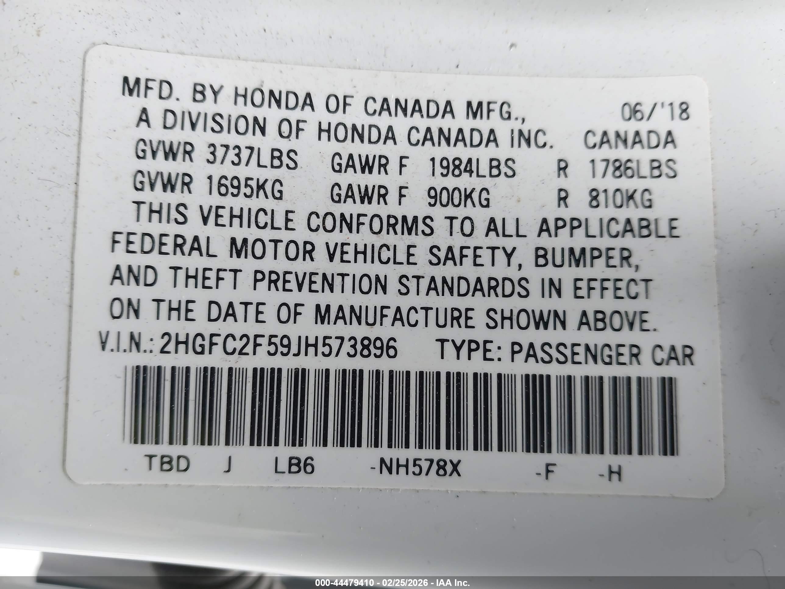 HONDA CIVIC image 9