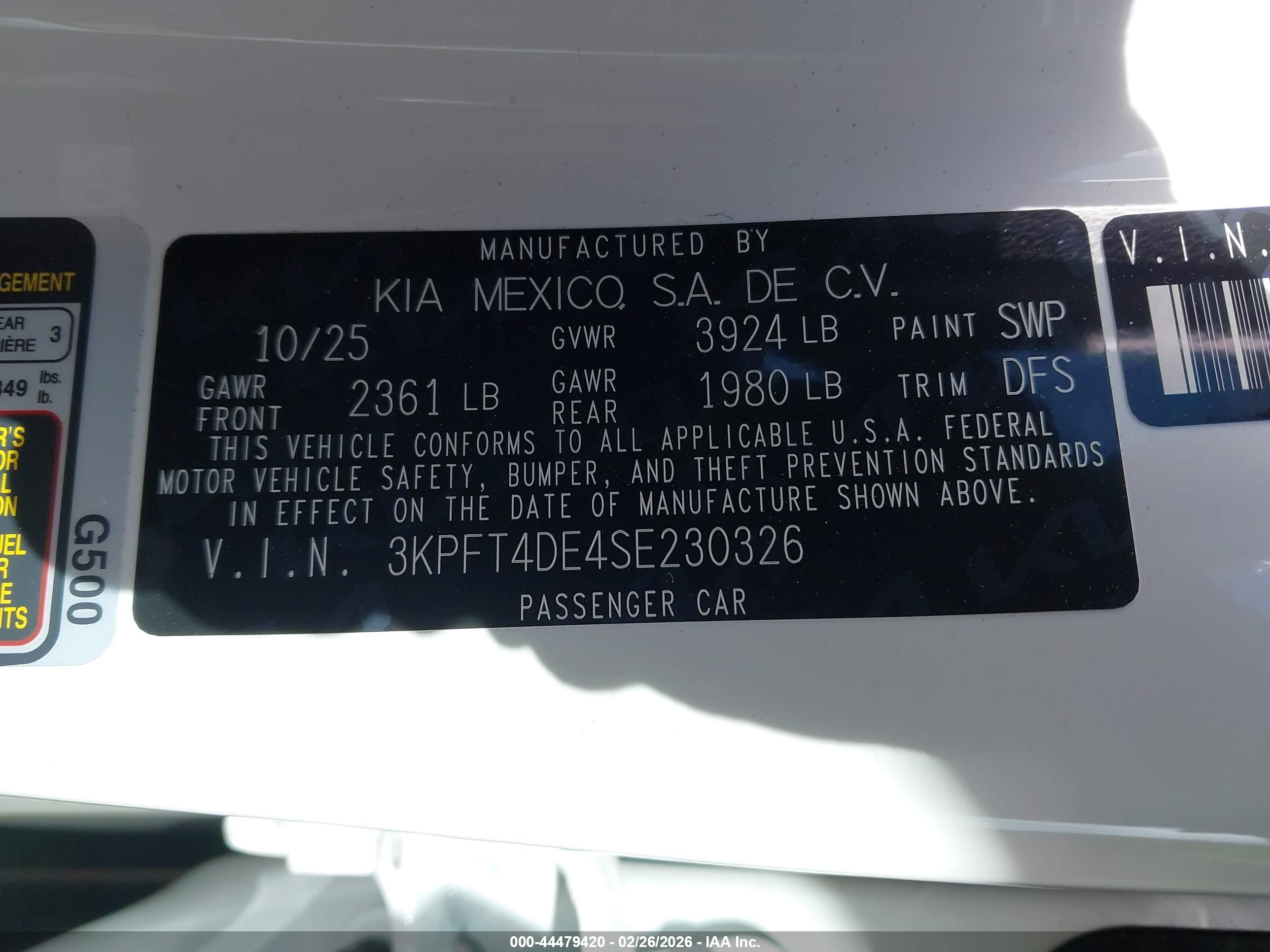 KIA K4 image 9