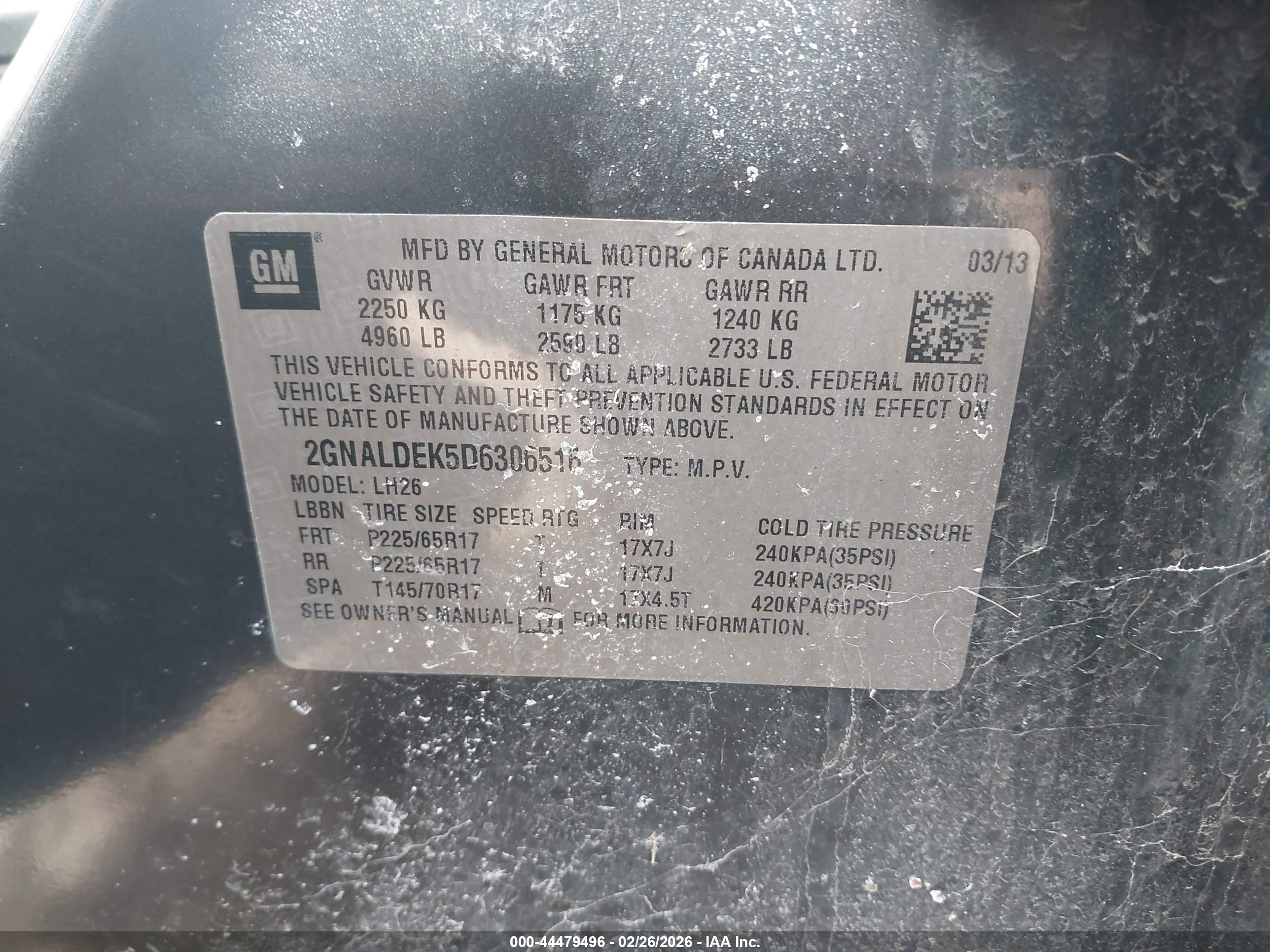 CHEVROLET EQUINOX image 9