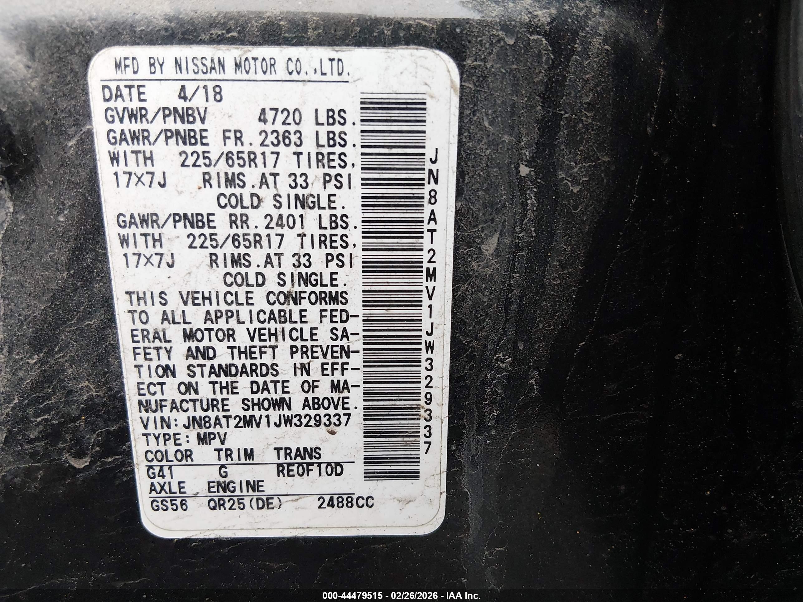 NISSAN ROGUE image 9