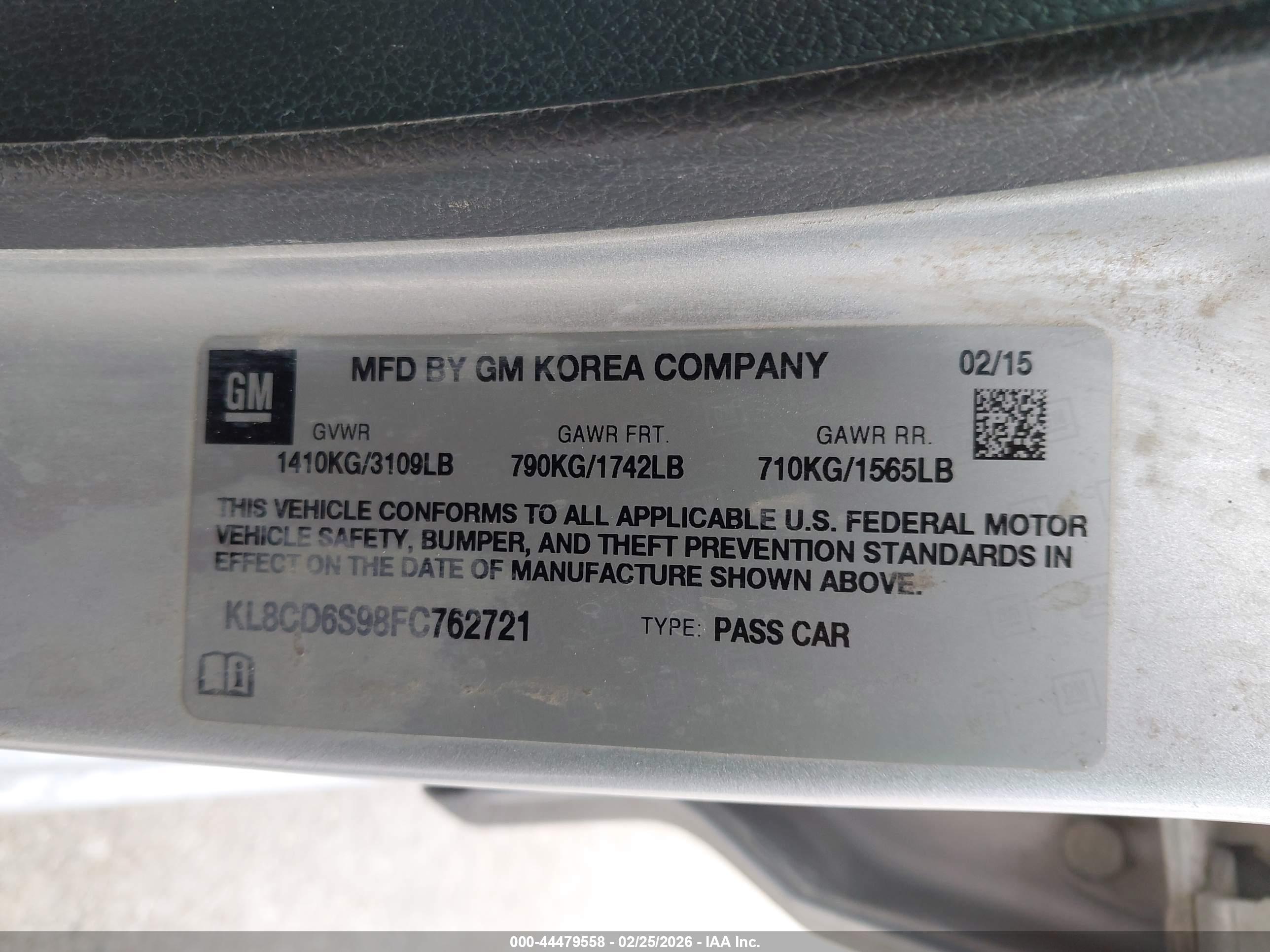 CHEVROLET SPARK image 9