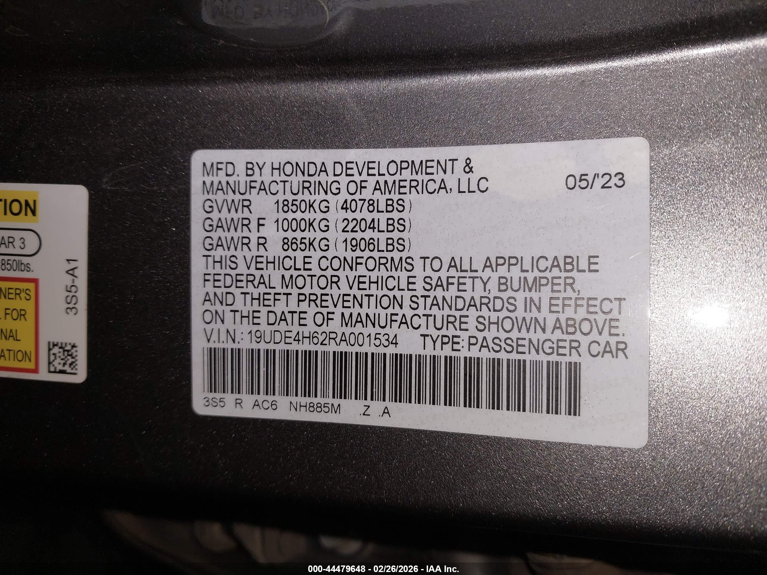 ACURA INTEGRA image 9