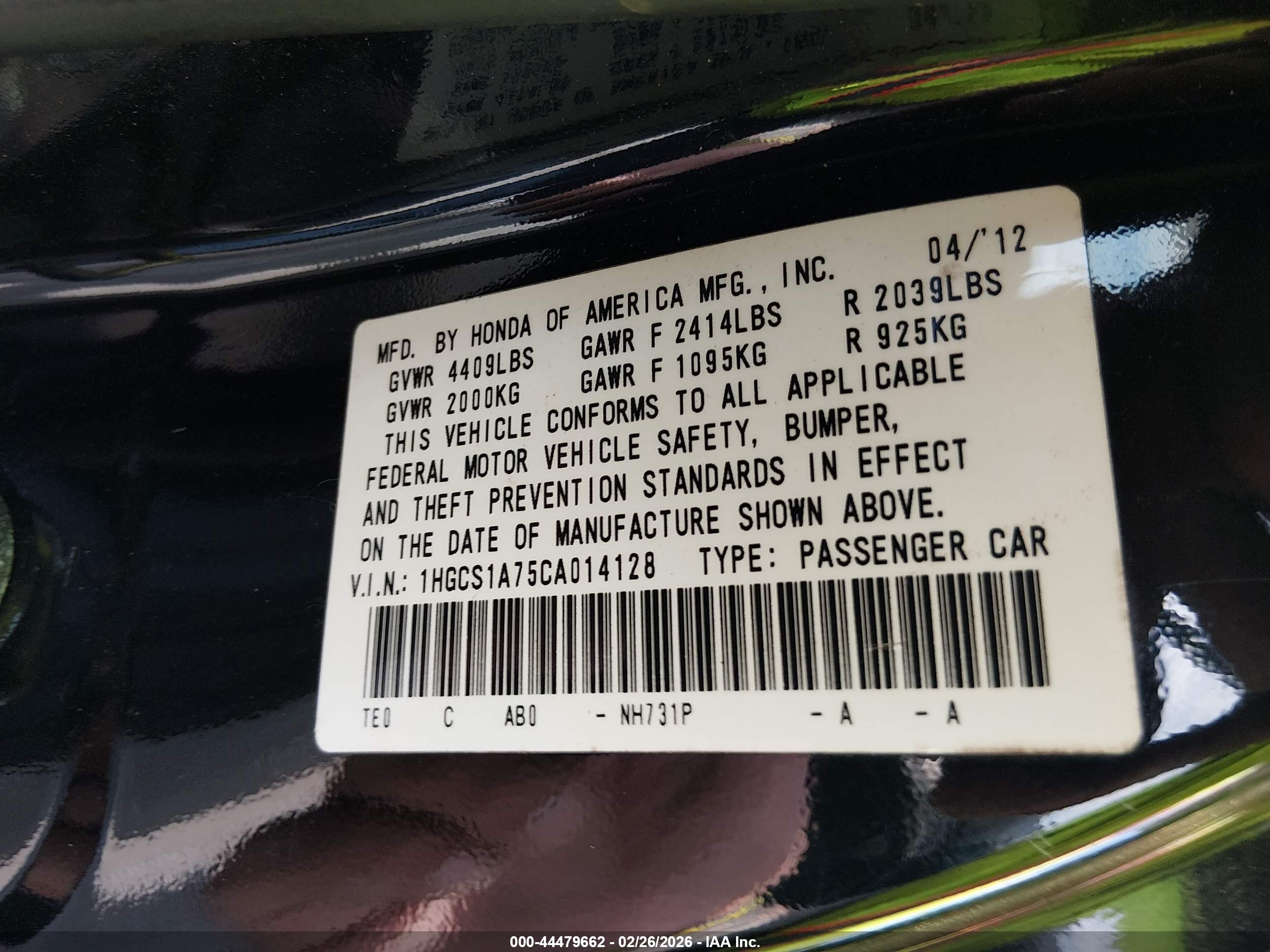 HONDA ACCORD image 9