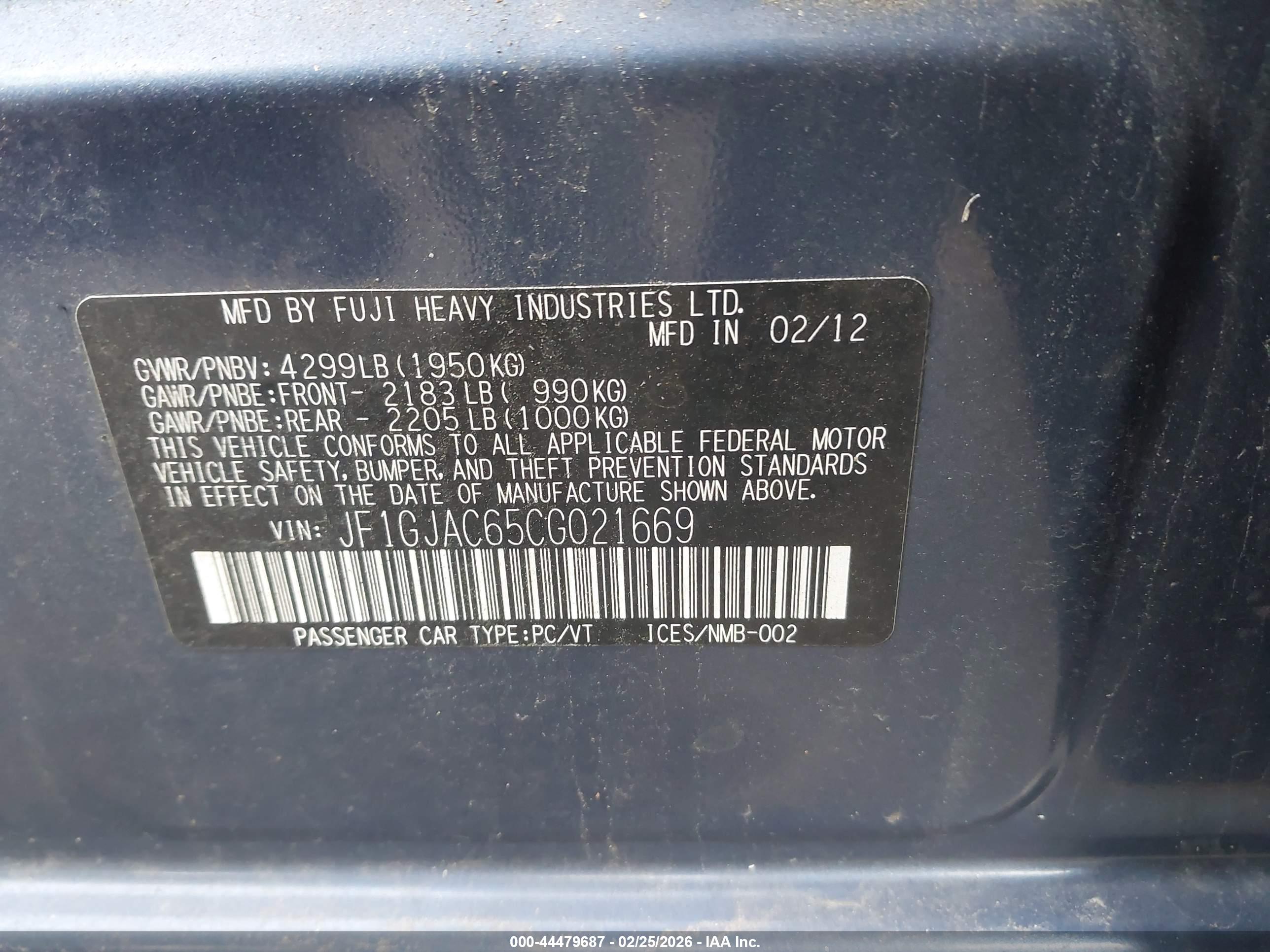 SUBARU IMPREZA image 9