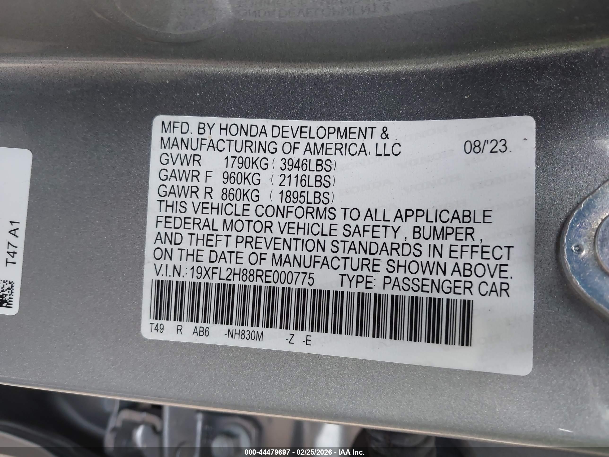 HONDA CIVIC image 9
