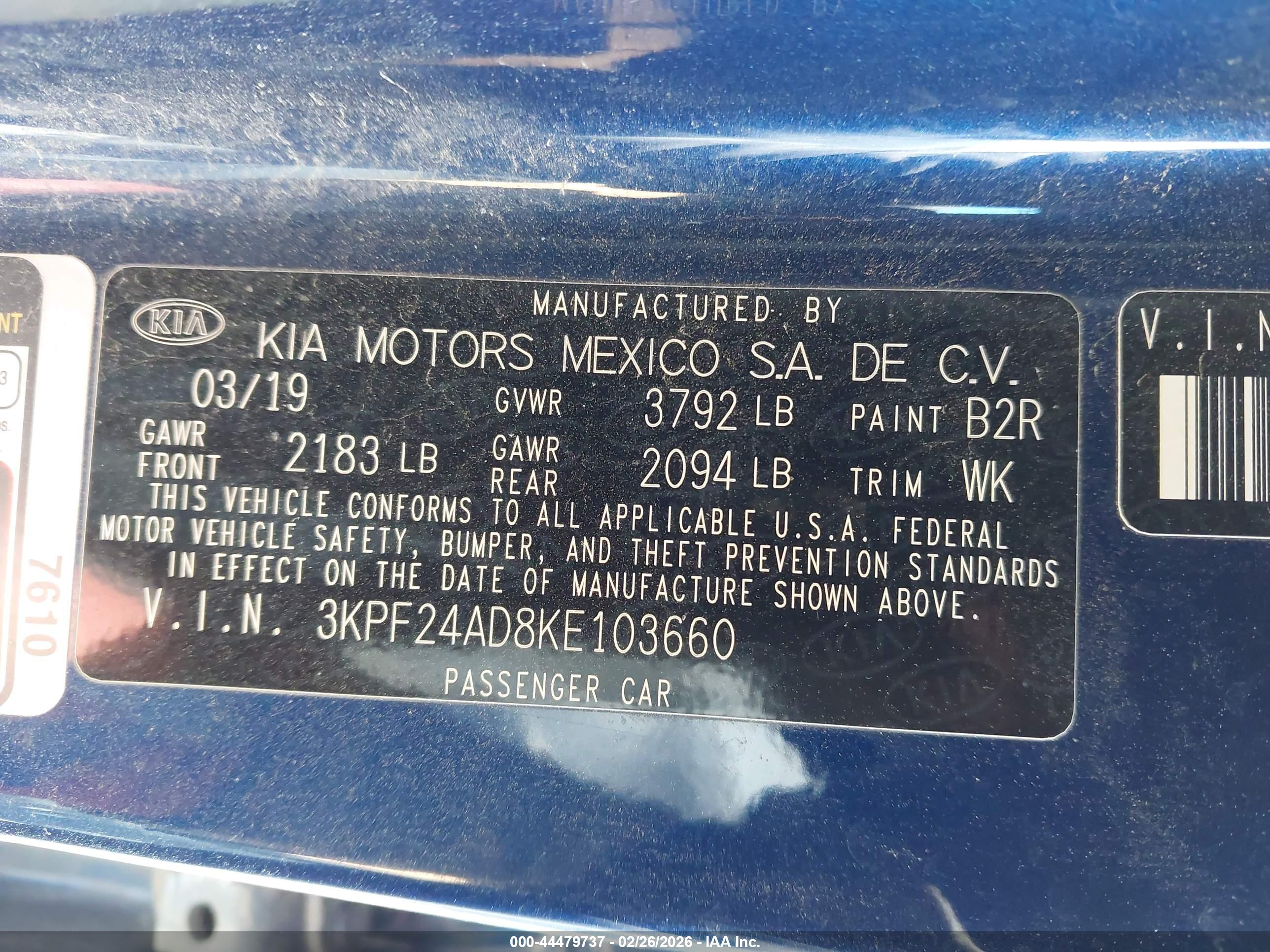 KIA FORTE image 9