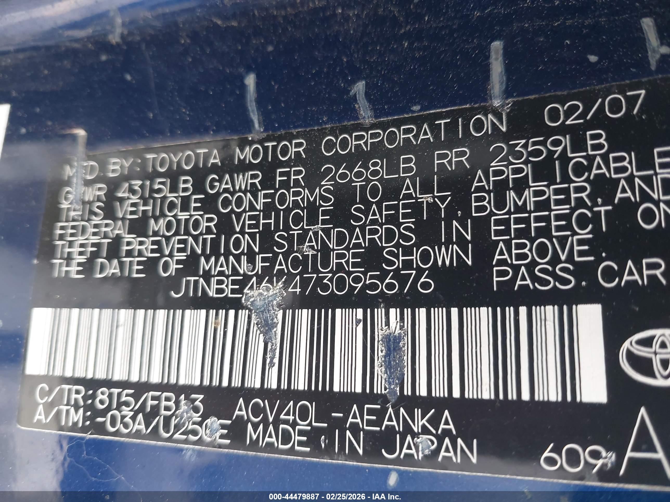 TOYOTA CAMRY image 9