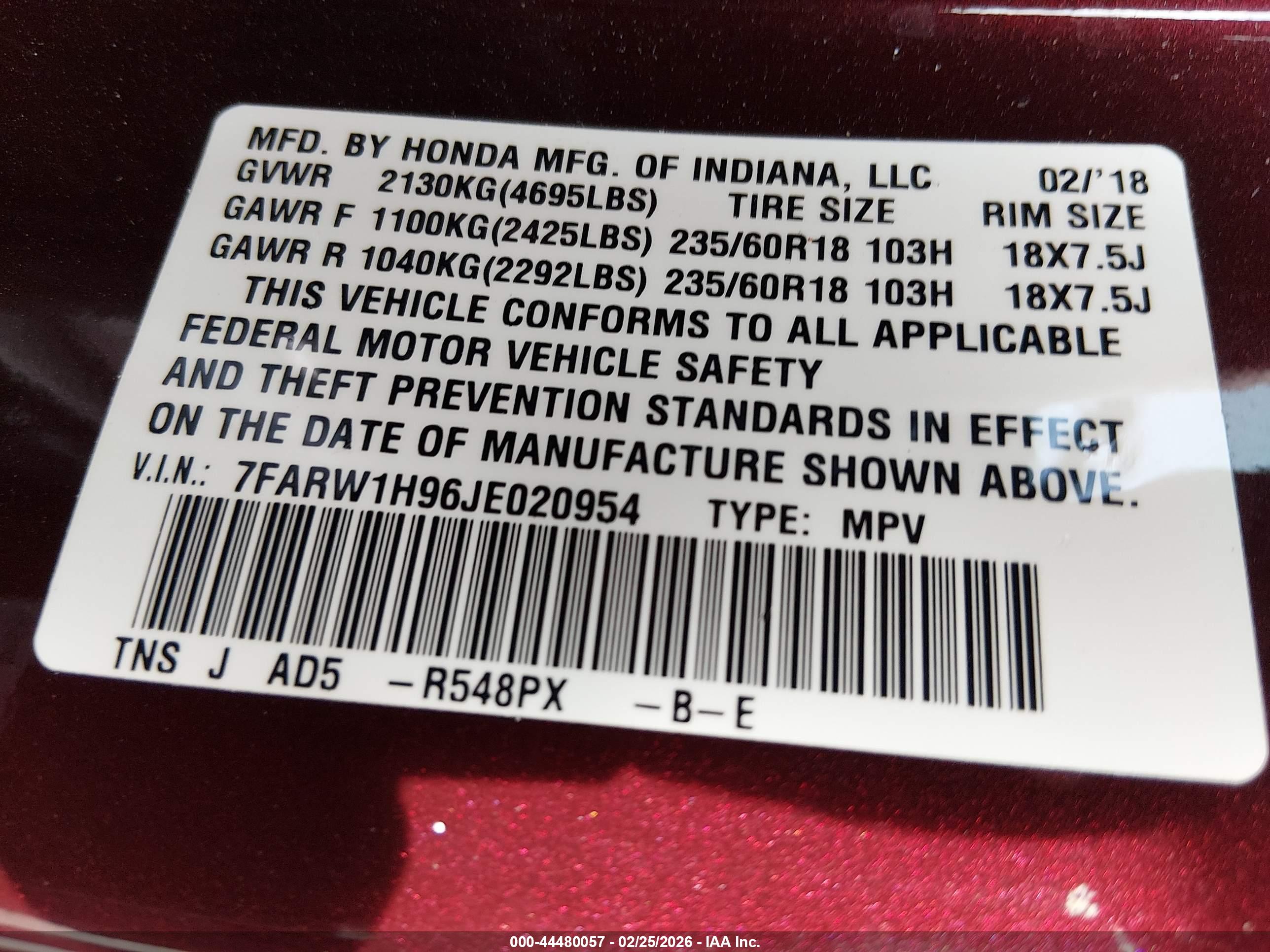 HONDA CR-V image 9
