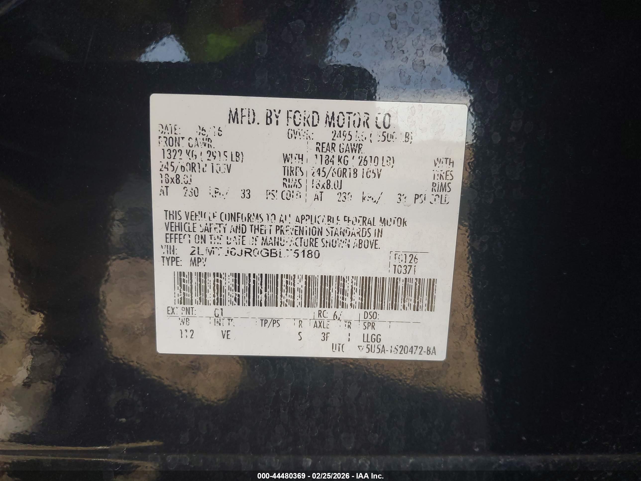 LINCOLN MKX image 9