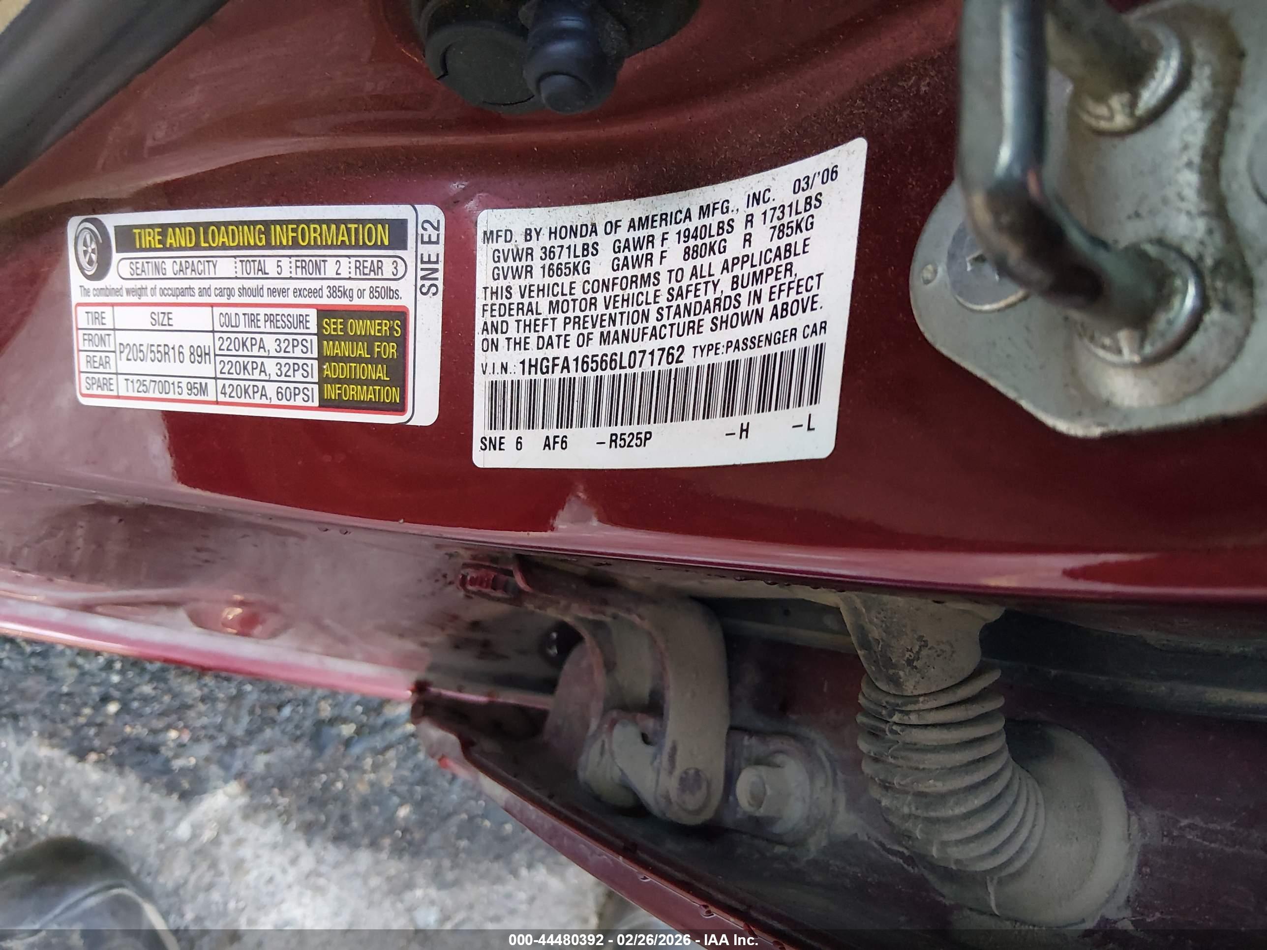 HONDA CIVIC image 9