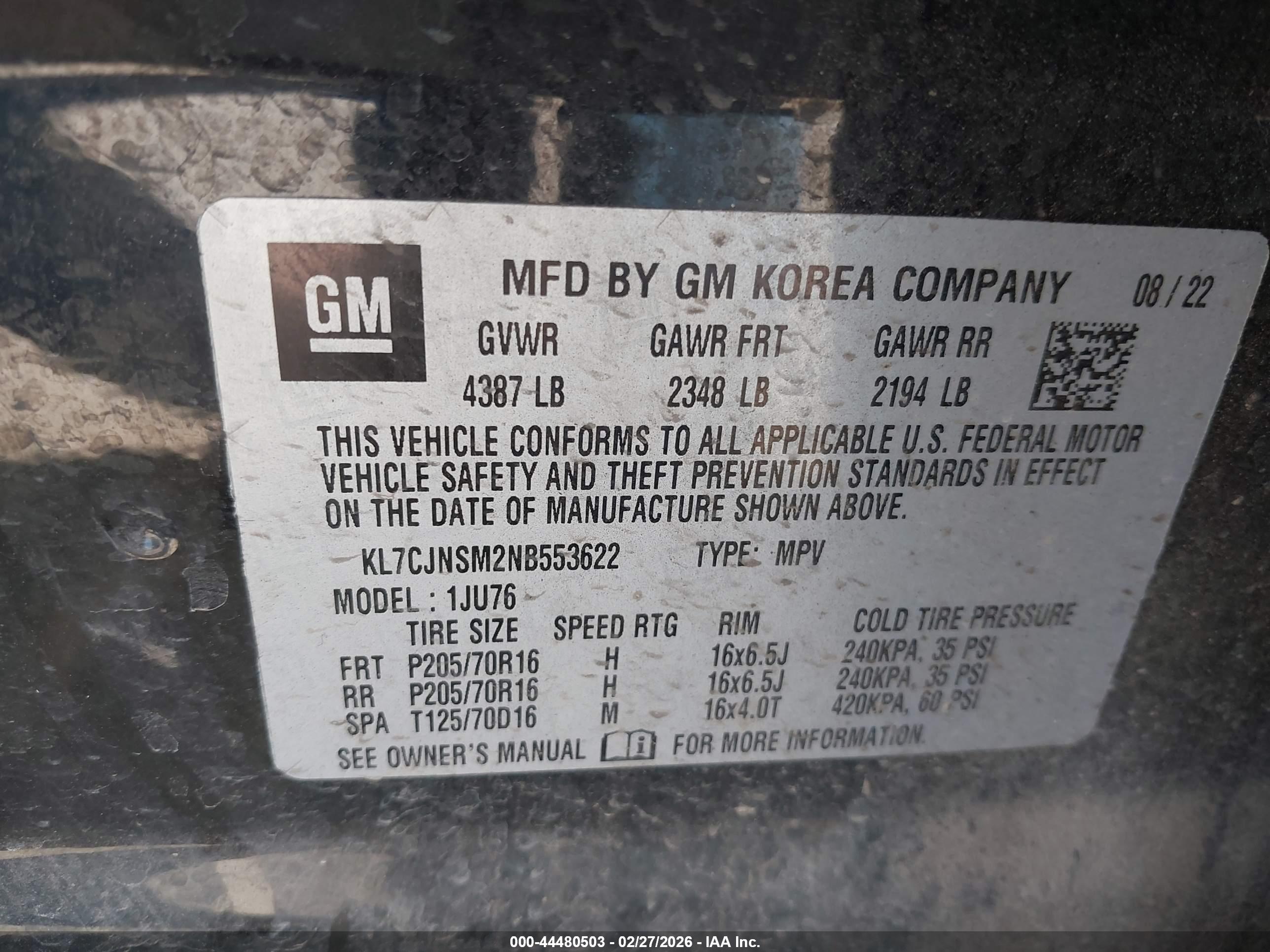 CHEVROLET TRAX image 9