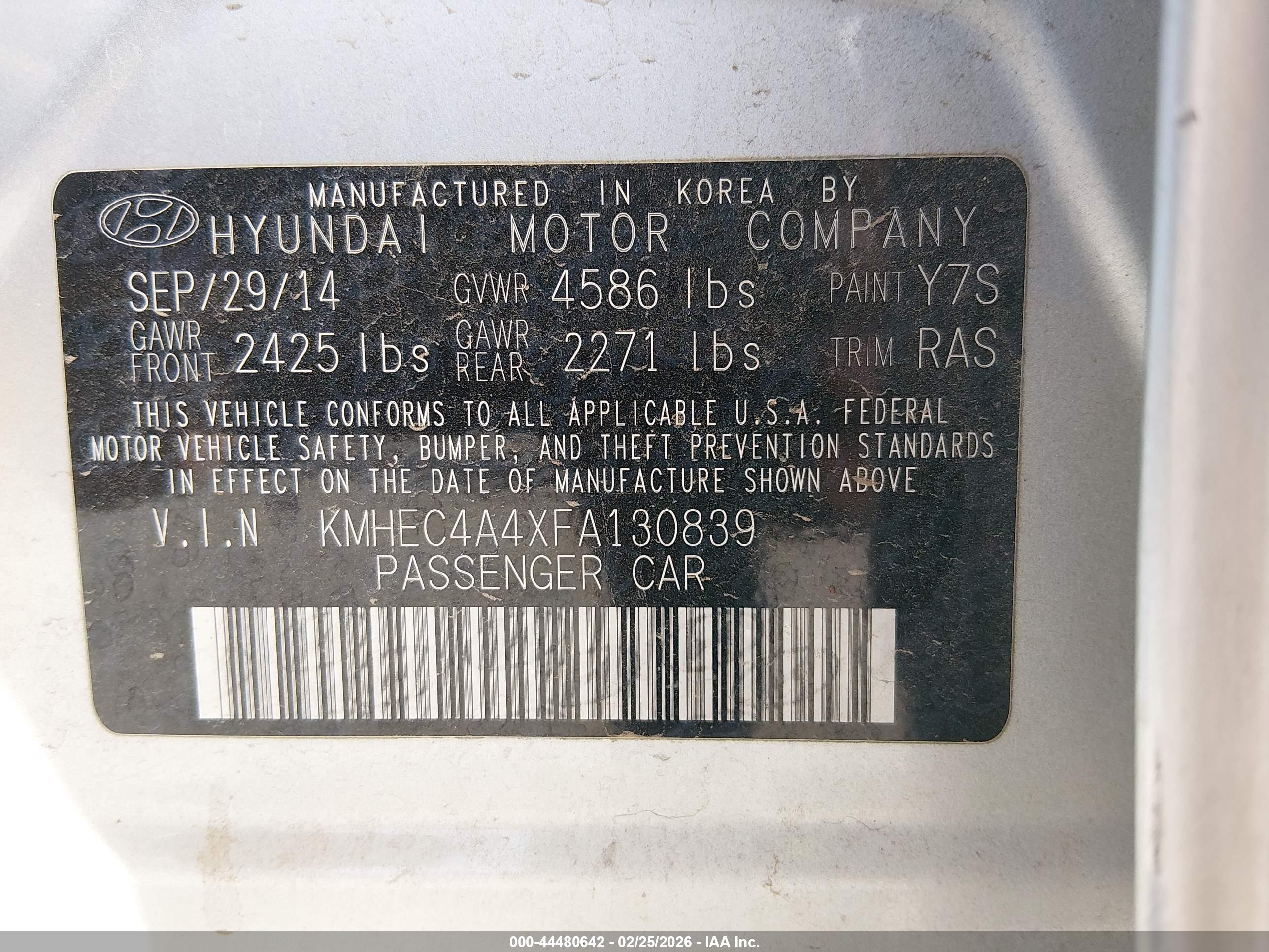 HYUNDAI SONATA image 9