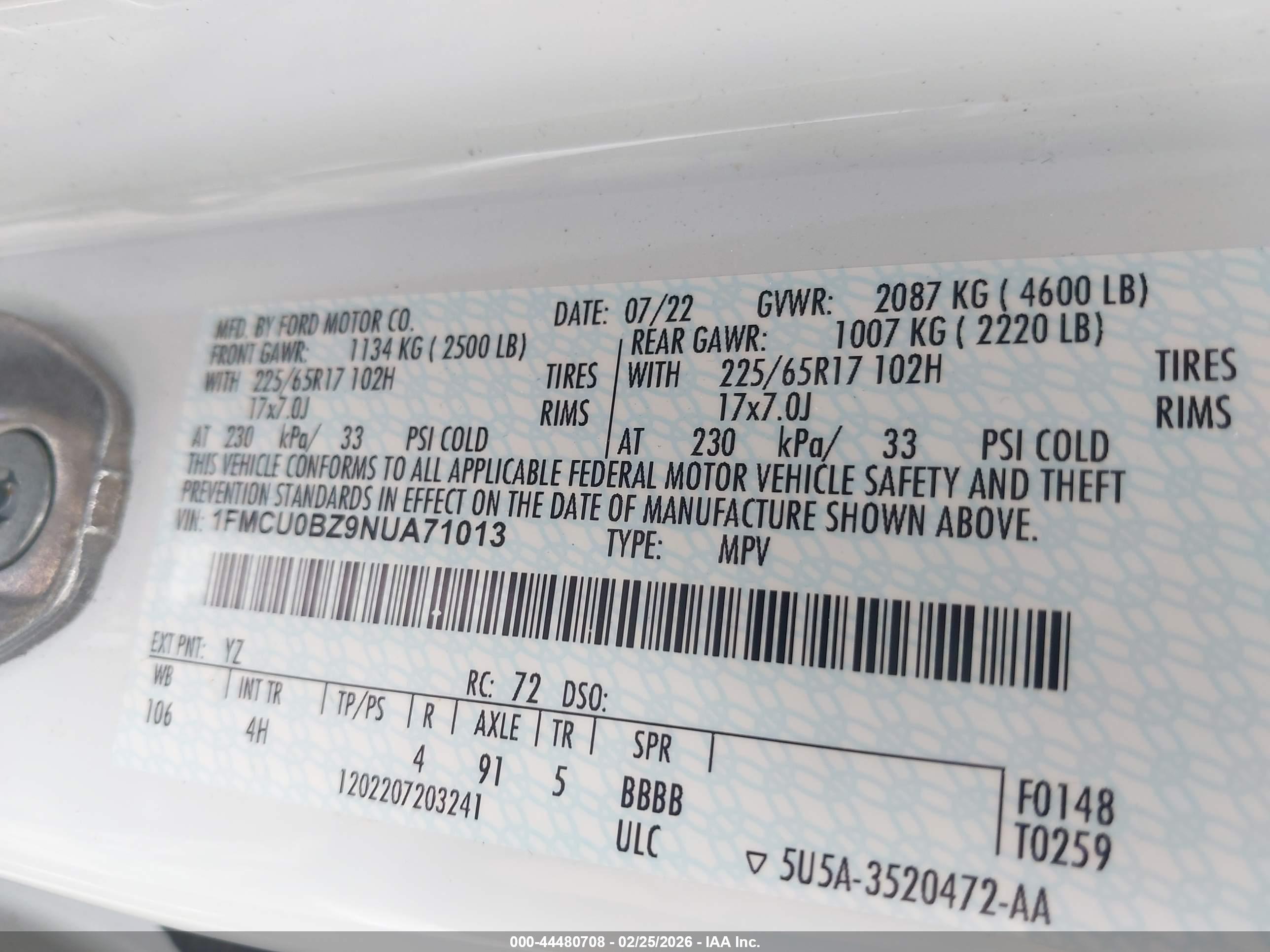 FORD ESCAPE image 9