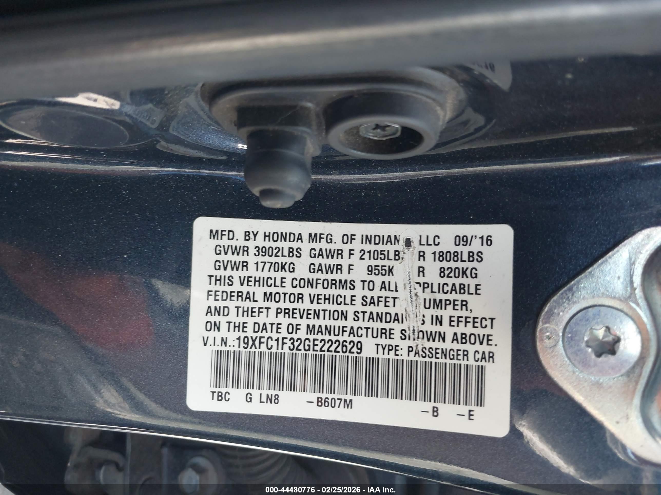 HONDA CIVIC image 9
