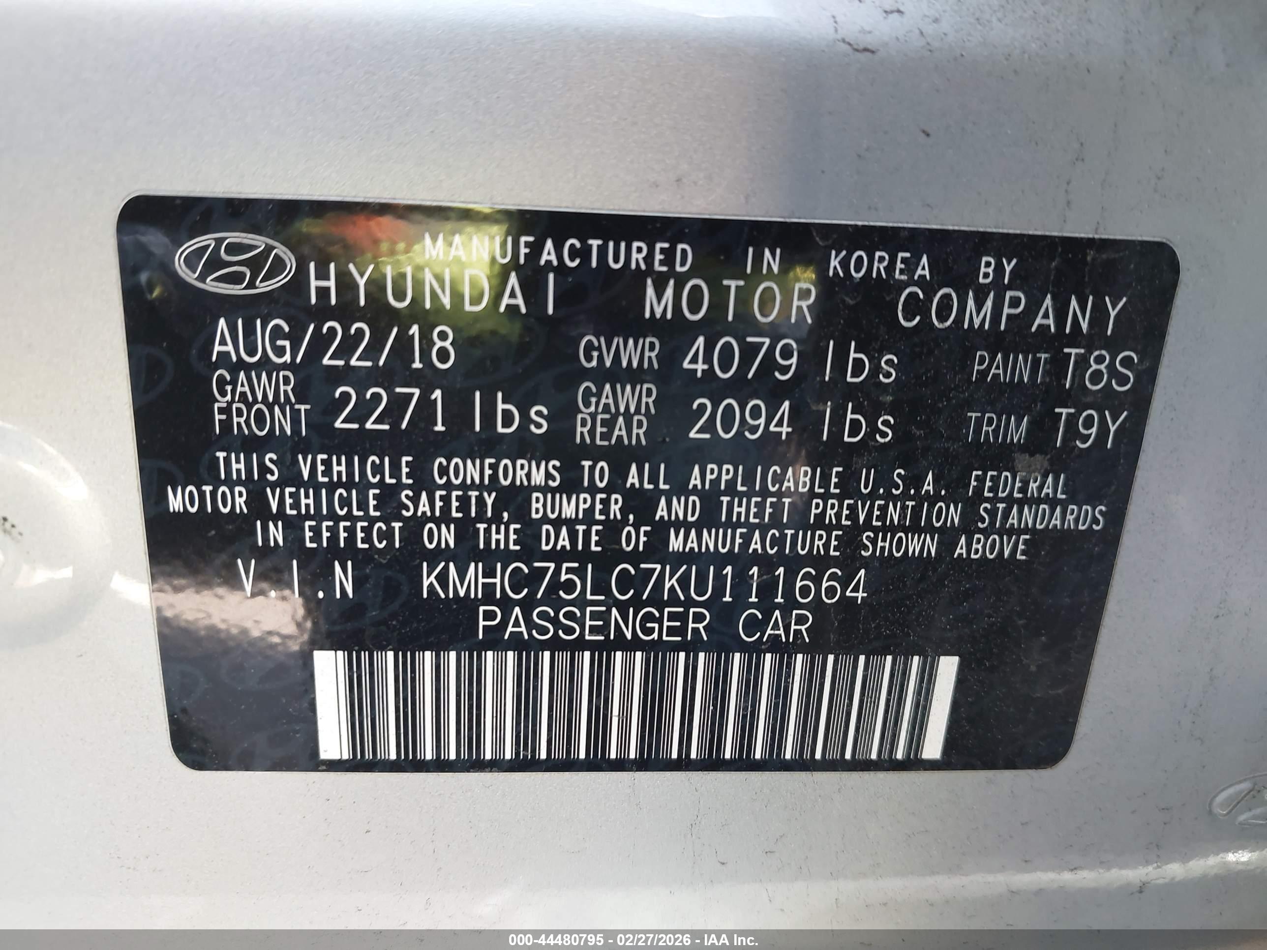 HYUNDAI IONIQ image 9