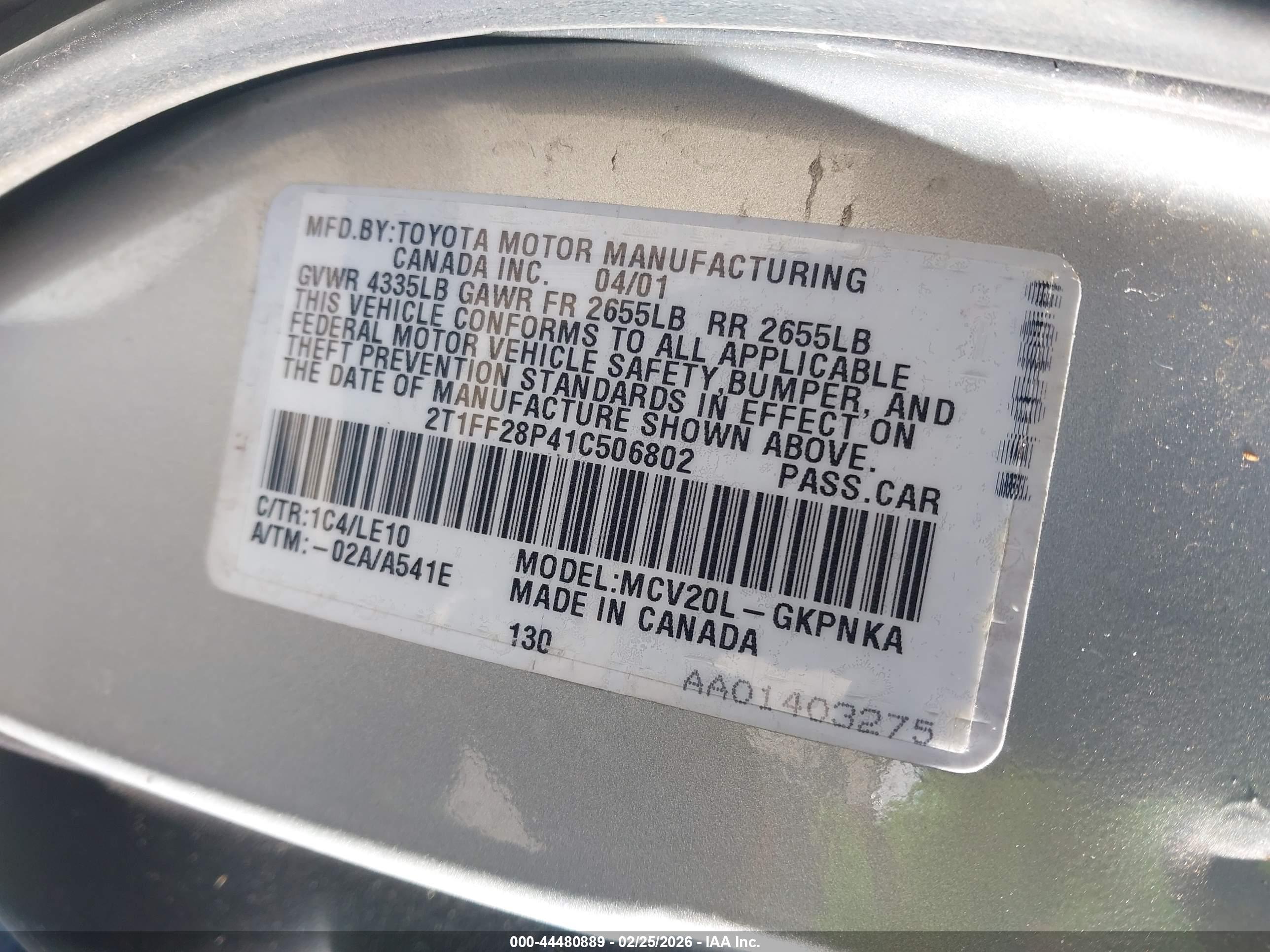 TOYOTA CAMRY image 9