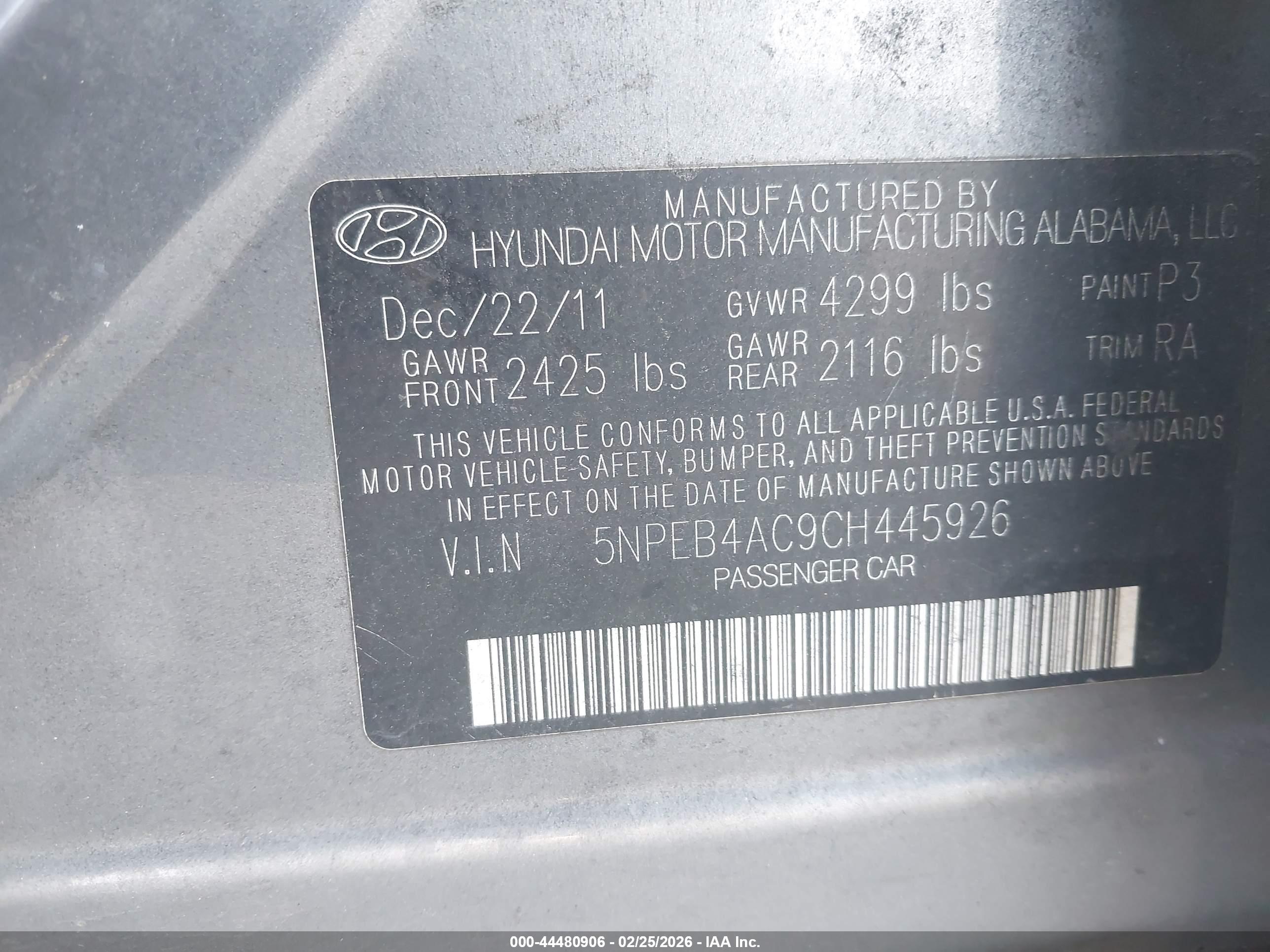 HYUNDAI SONATA image 9