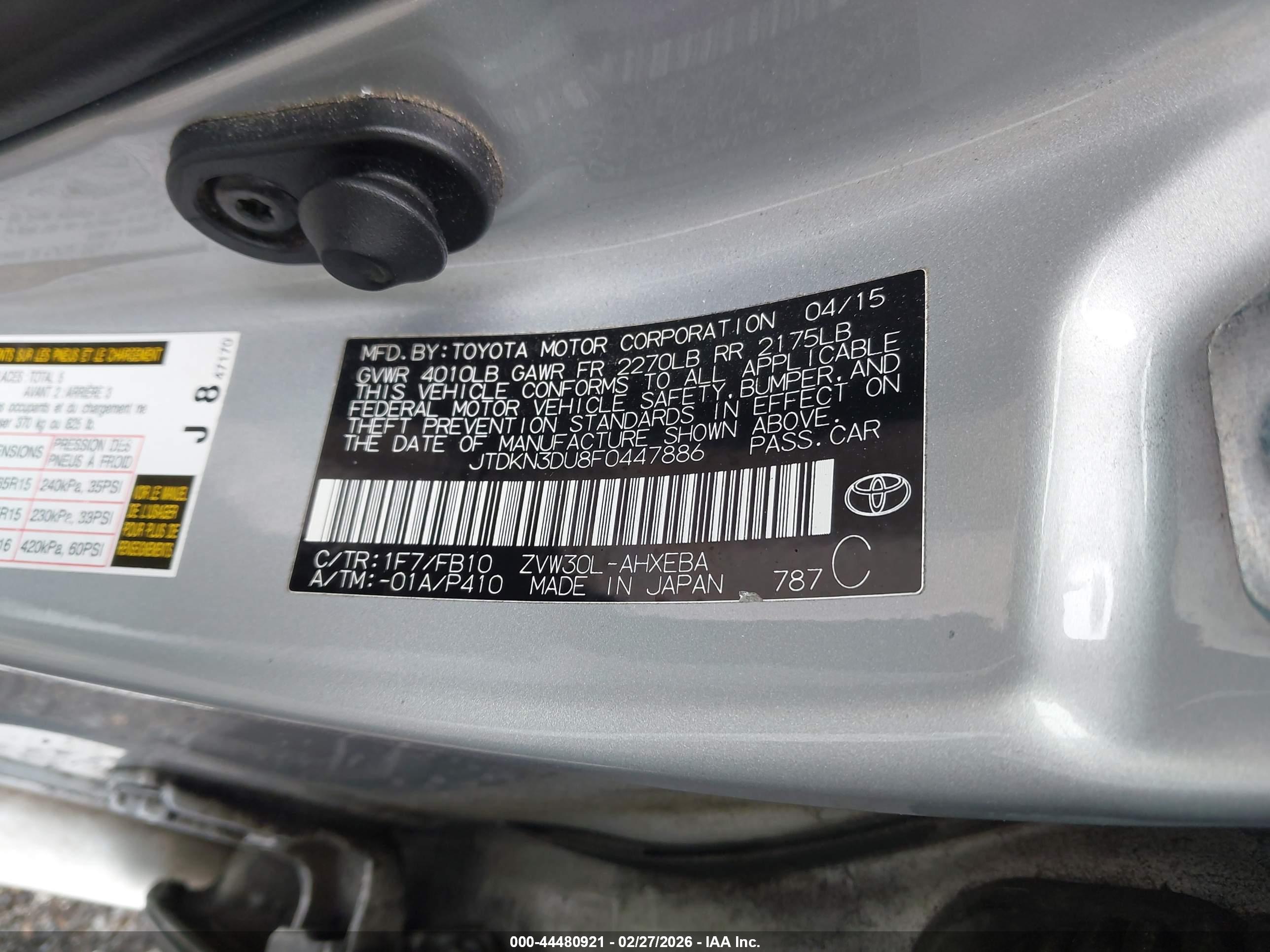 TOYOTA PRIUS image 9