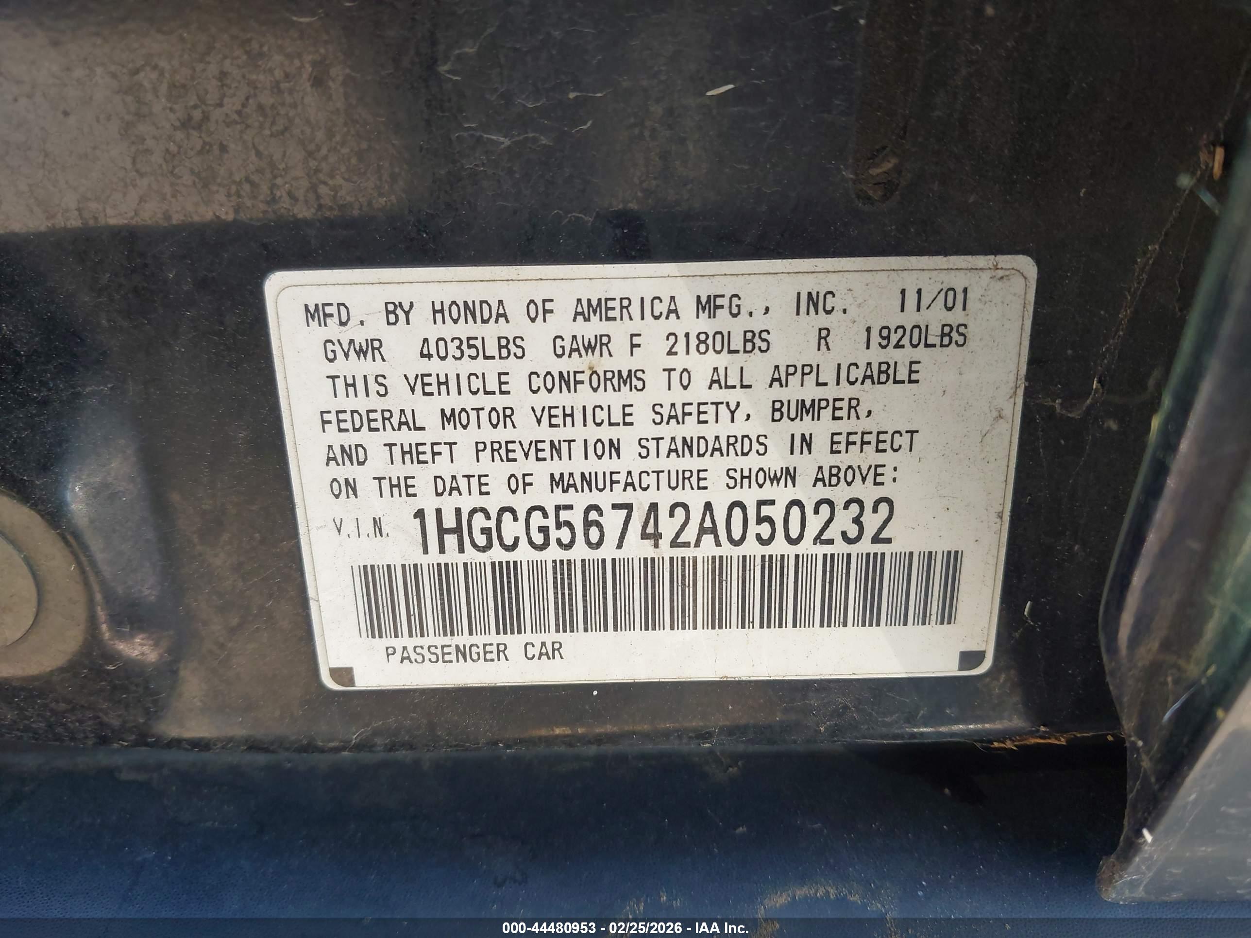 HONDA ACCORD image 9