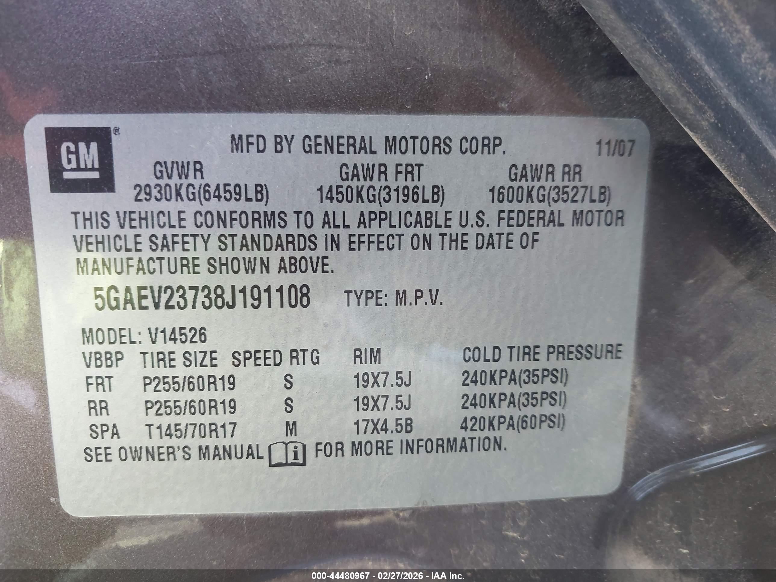 BUICK ENCLAVE image 9